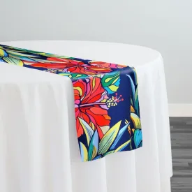 27pcs - Tropical Funk (Poly Print) Table Runner 14"x108"