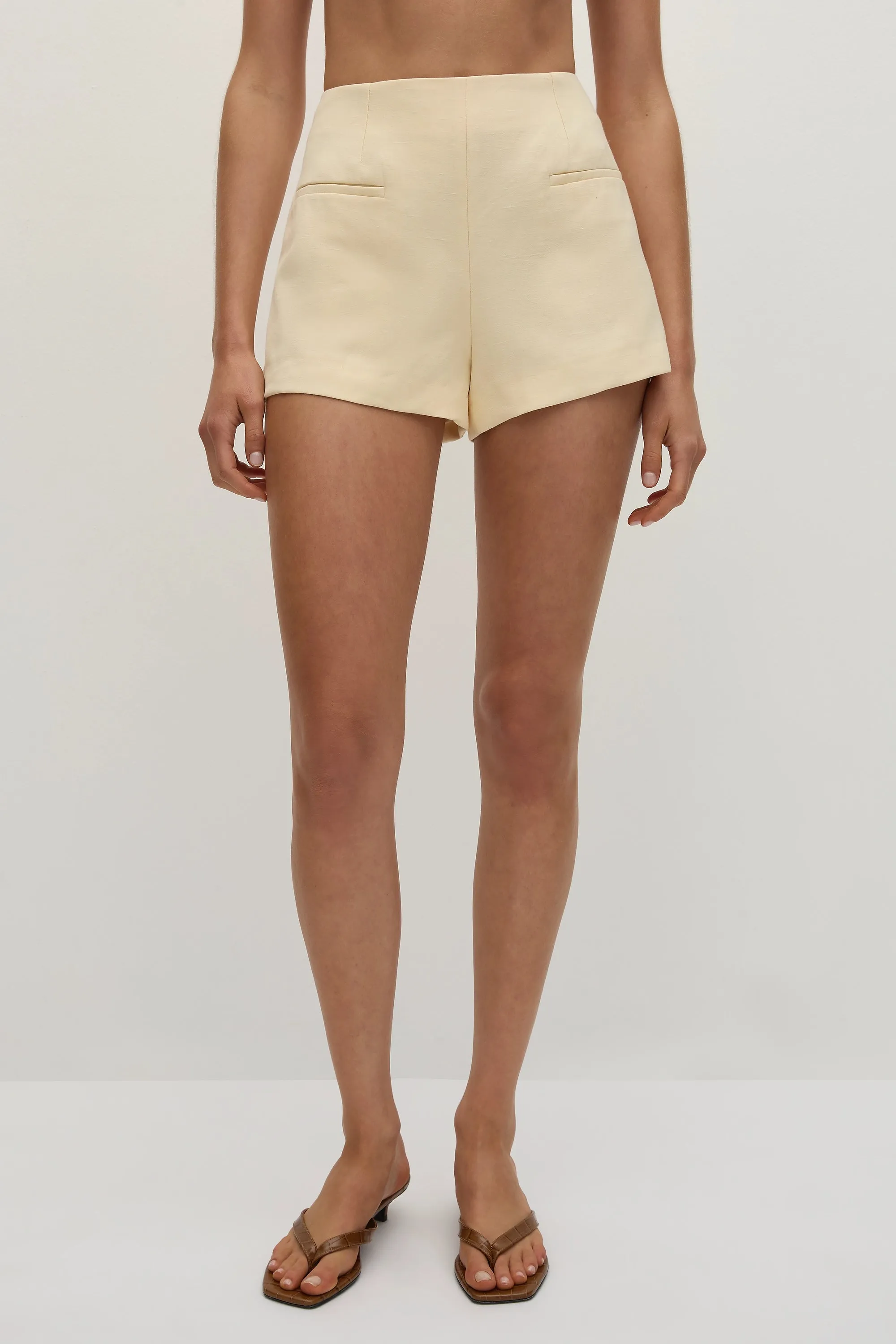 Florine Mini Shorts Butter