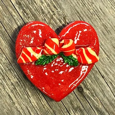 Holiday Heart Christmas Ornament