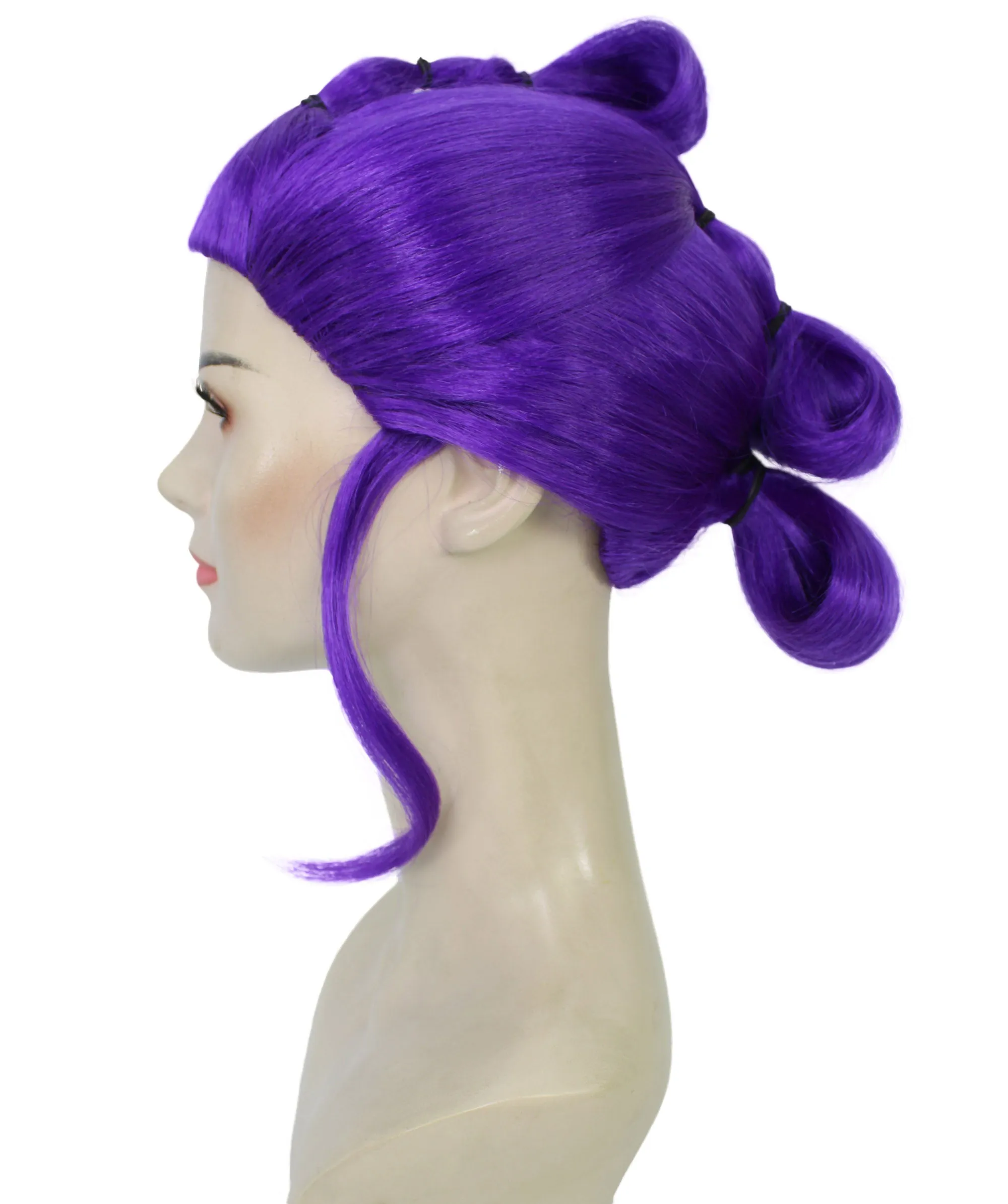 HPO Adult Women's Rising Hero Wig I Multiple Colors Straight Shoulder Length I Flame-retardant Synthetic Fiber