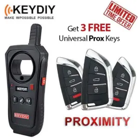 KEYDIY -  KD X2 Remote Maker / Cloning Tool w/ 3 FREE Universal PROX Keys - LIMITED OFFER