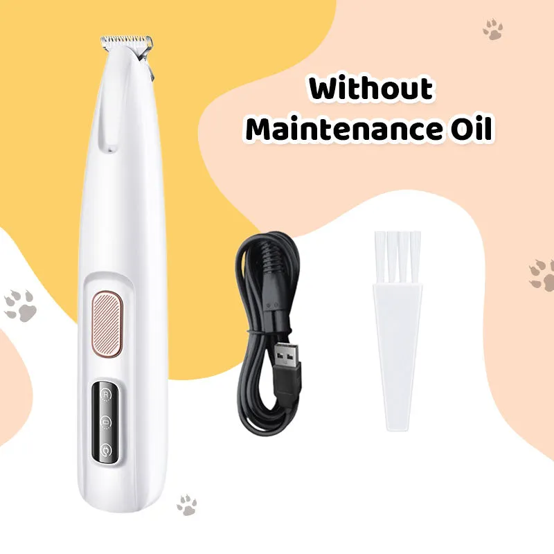  Limited-time offer today only! Waterproof Rechargeable Pet Shaver with LED Light