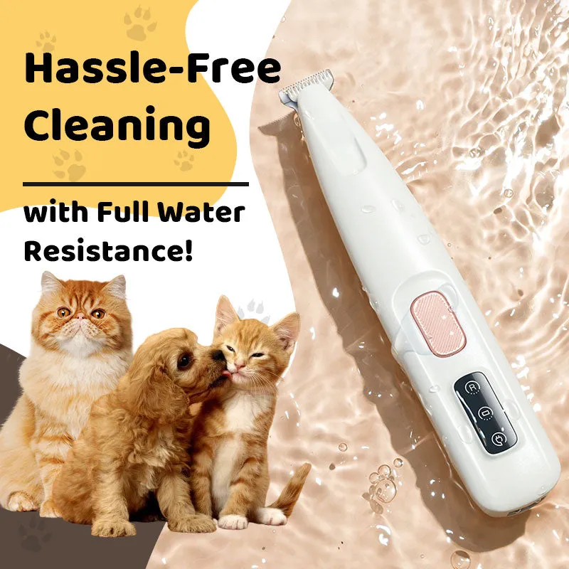  Limited-time offer today only! Waterproof Rechargeable Pet Shaver with LED Light
