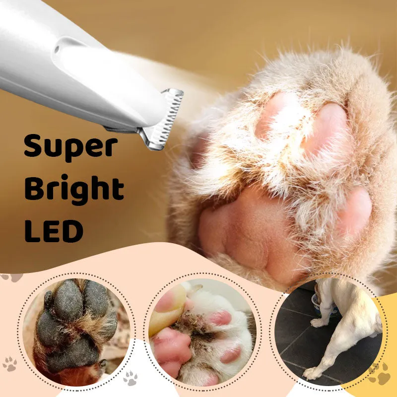  Limited-time offer today only! Waterproof Rechargeable Pet Shaver with LED Light