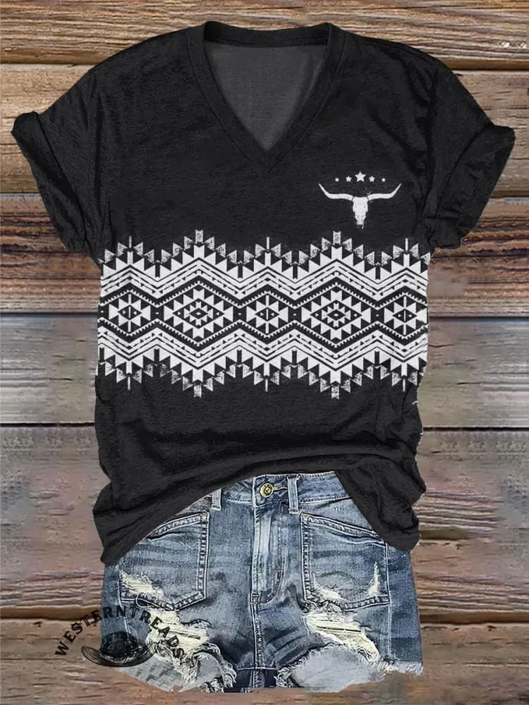 Limited time offer ✨Vintage Floral Print T-shirt
