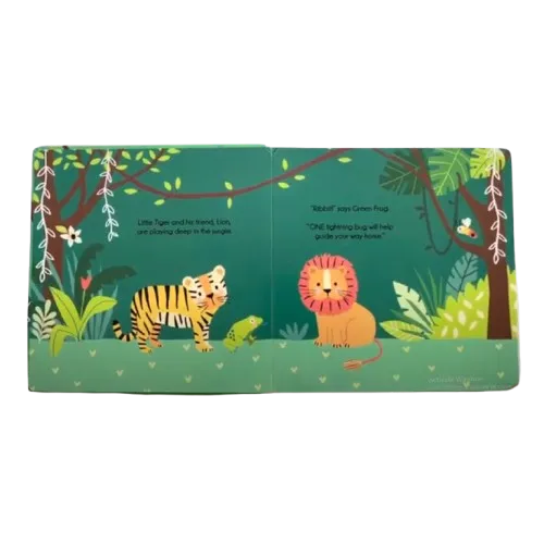 Little Tiger's Big Jungle Trail: Boardbook