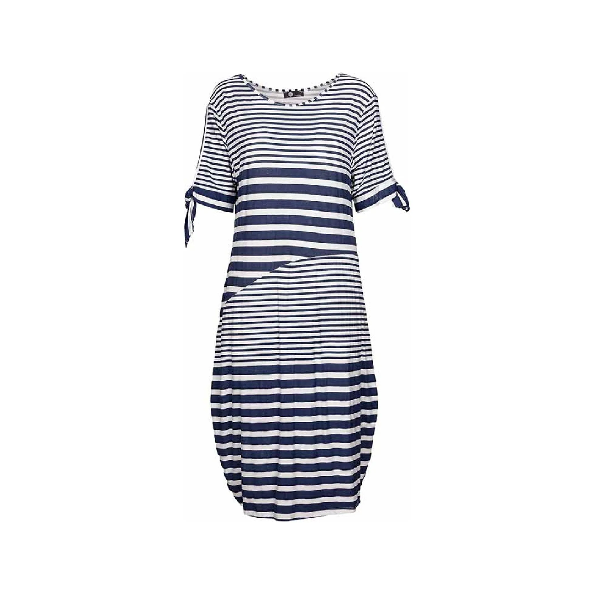 M Made in italy  Women's Knitted Short Sleeve Dress