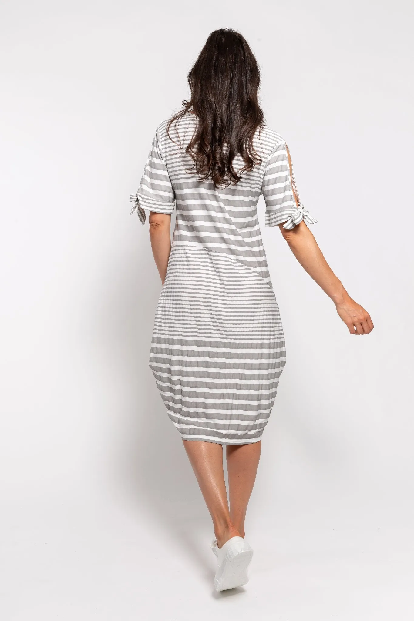 M Made in italy  Women's Knitted Short Sleeve Dress