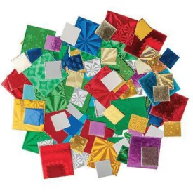 Mosaic Paper Squares - Metallic