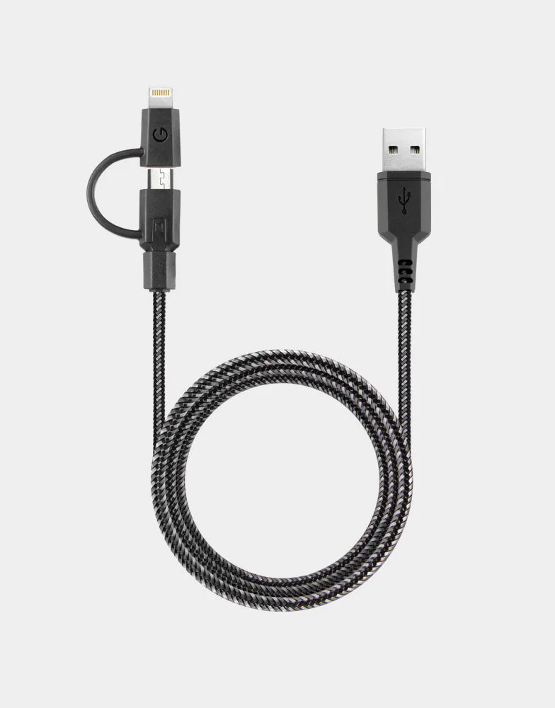 NyloTough 2-in-1 Lightning   Micro-USB 1.5M
