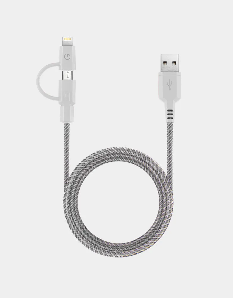 NyloTough 2-in-1 Lightning   Micro-USB 1.5M