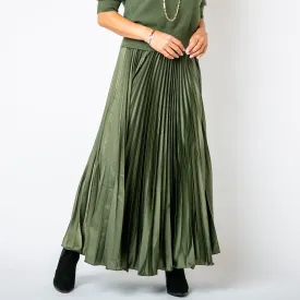 Pleated Cocktail Skirt