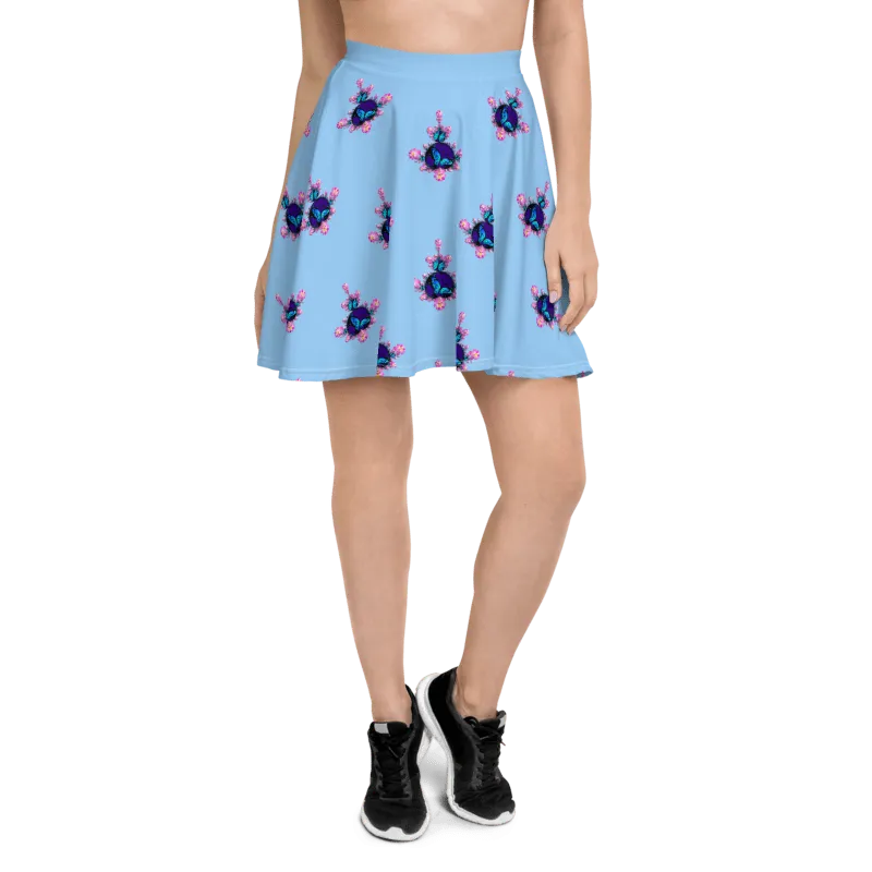"Mystical Butterfly Bliss" Collection - Designer Skater Skirt