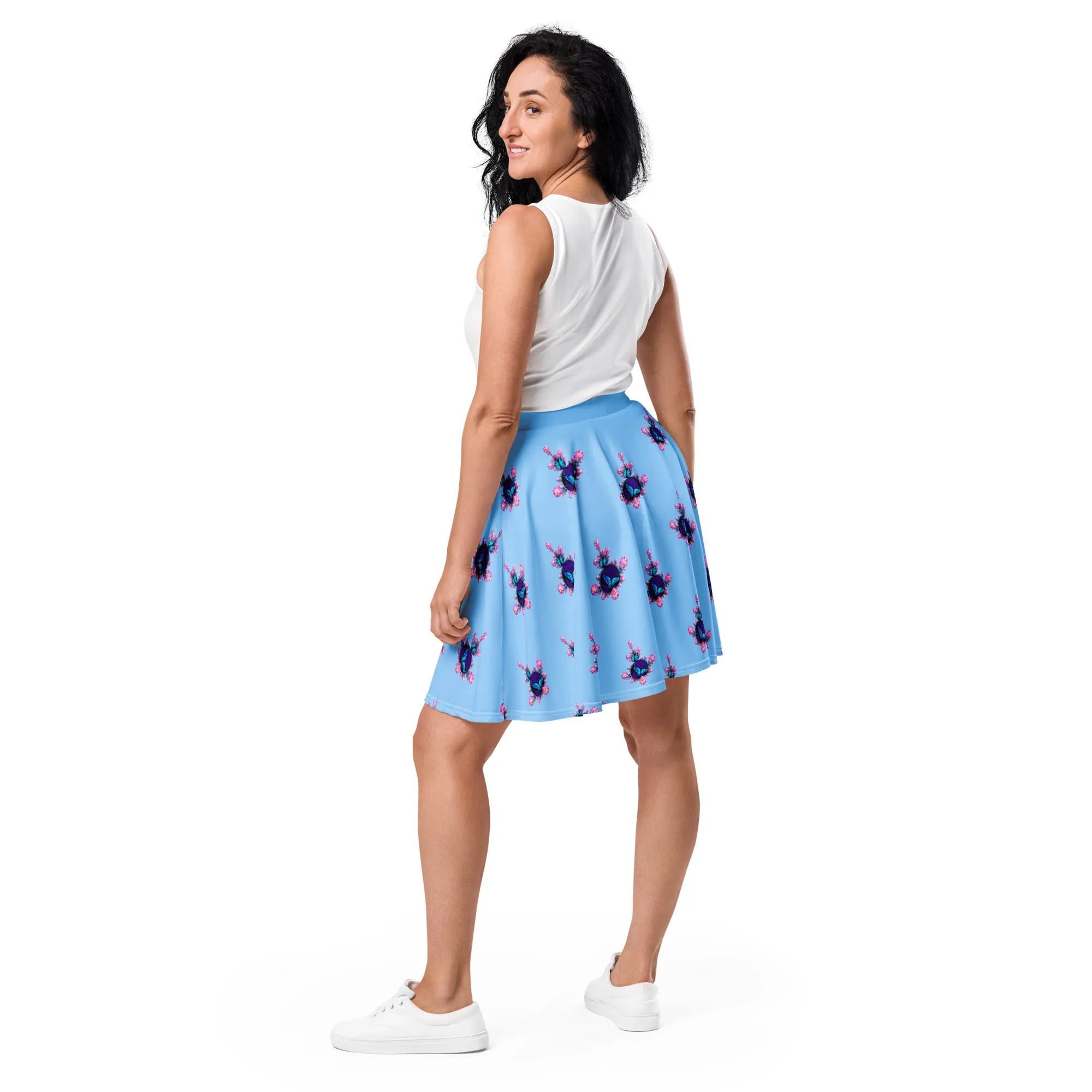 "Mystical Butterfly Bliss" Collection - Designer Skater Skirt