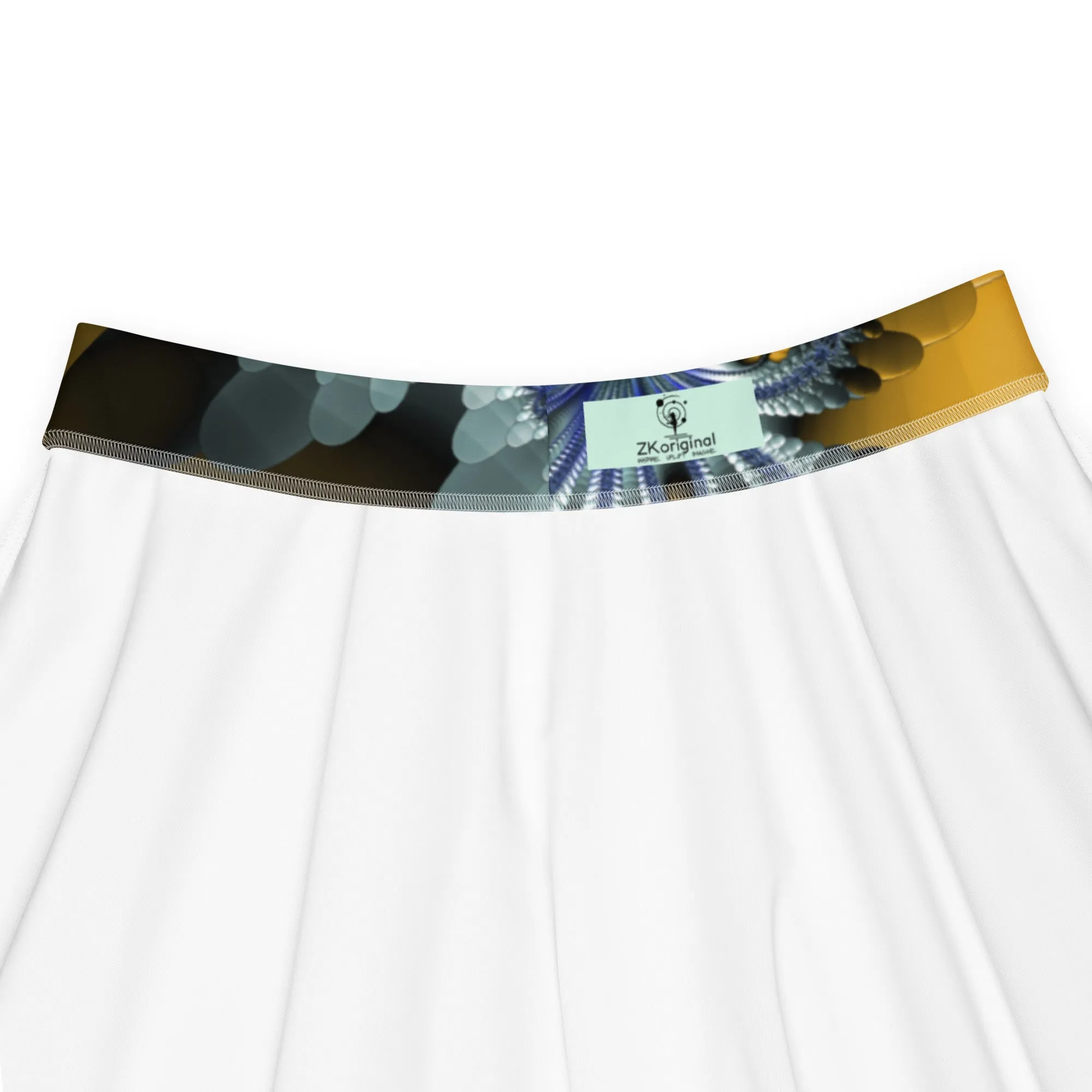 "Mystical Expansion" Collection - Designer Skater Skirt