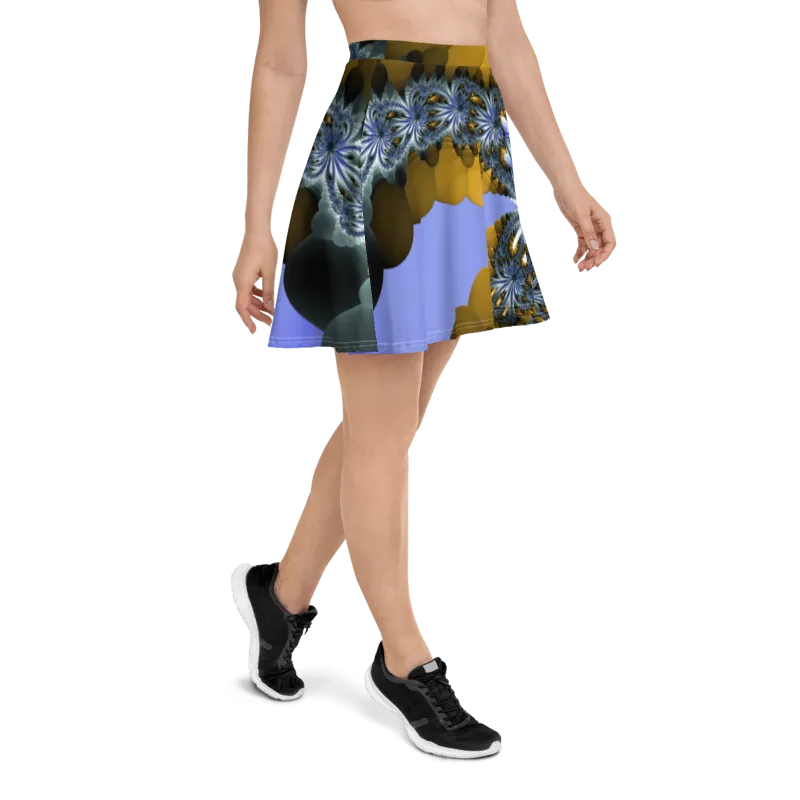 "Mystical Expansion" Collection - Designer Skater Skirt
