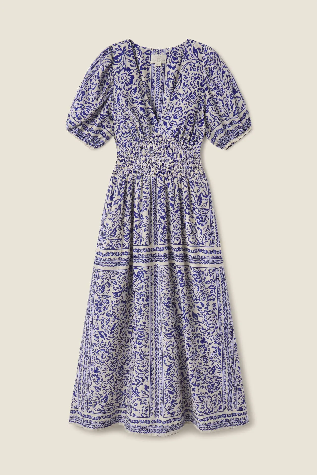 Sonia Dress Hydra Border