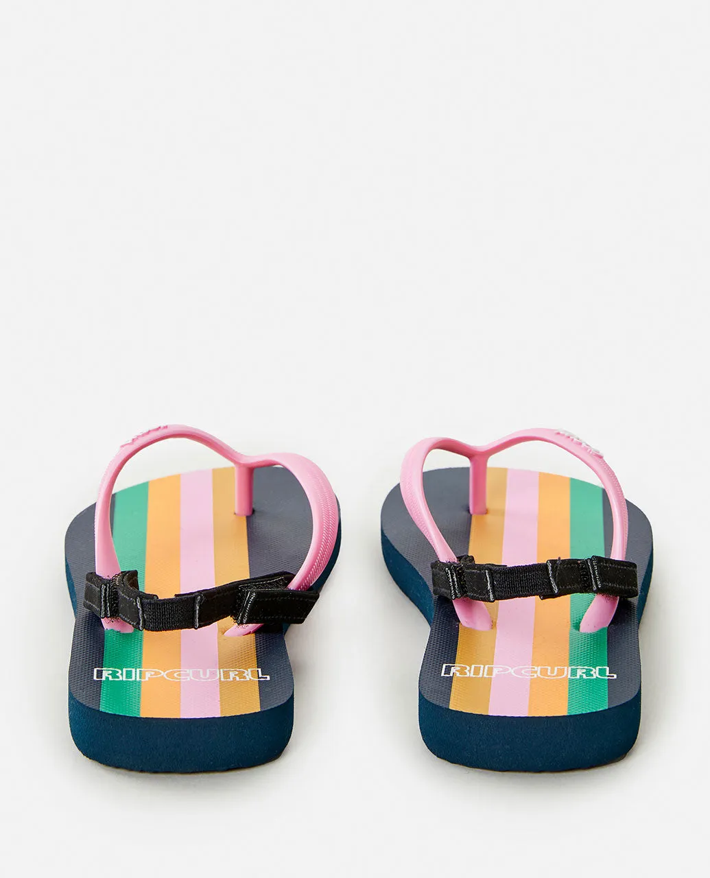 Surf Revival Stripe Open Toe - Girl - Navy