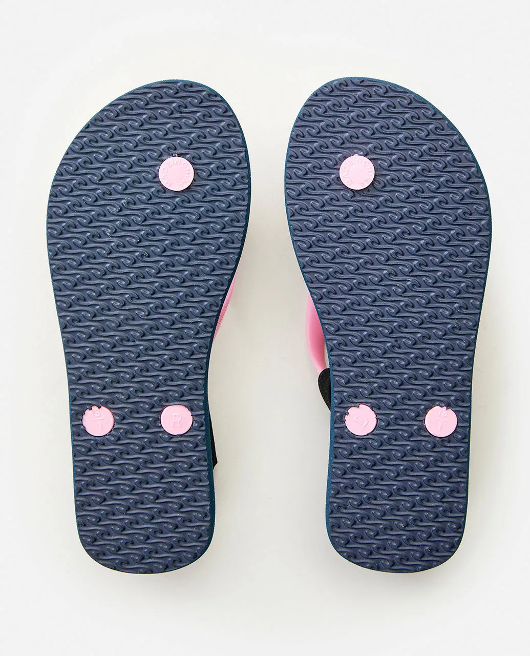 Surf Revival Stripe Open Toe - Girl - Navy