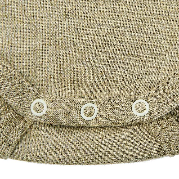 Toshi Organic Long Sleeve Bodysuit - Dreamtime / Olive