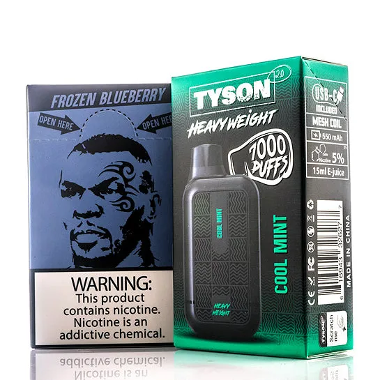 Tyson 2.0 Heavyweight Disposable Vape - 7,000 Puffs