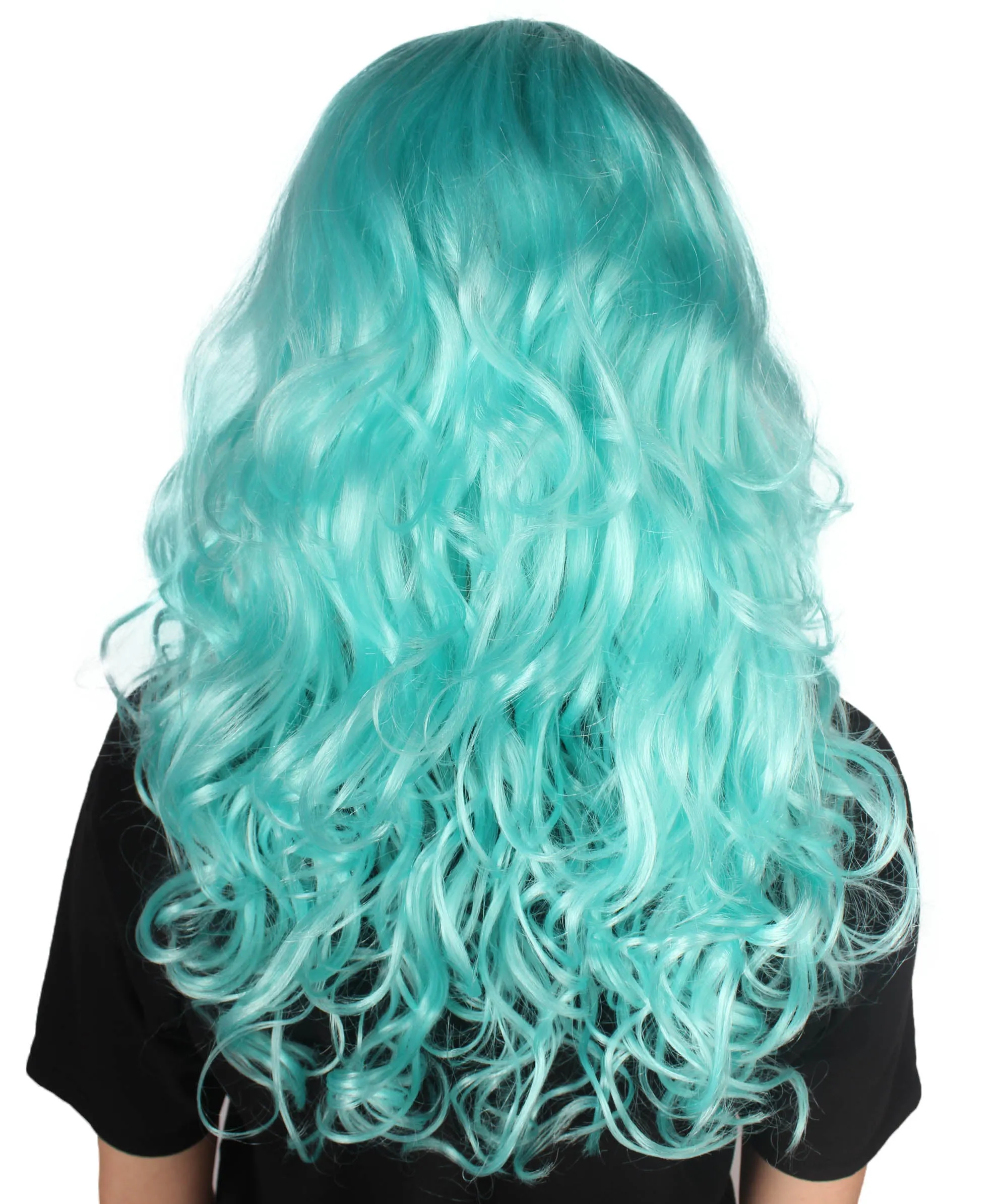 Women's Wig for Cosplay Anti-Hero Girl , Long Curly Party Ready Fancy Cosplay Halloween Wigs , Premium Breathable Capless Cap