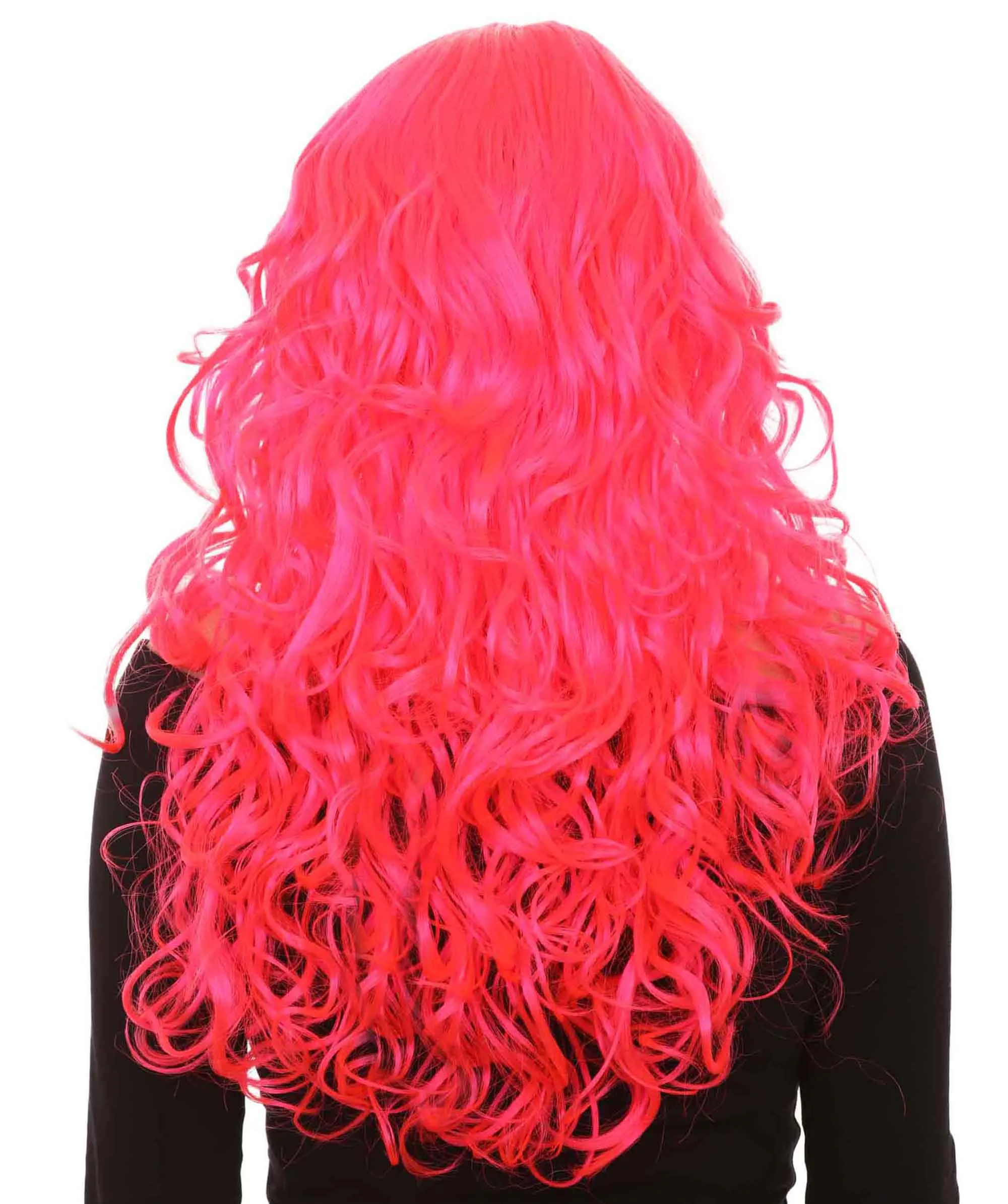 Women's Wig for Cosplay Anti-Hero Girl , Long Curly Party Ready Fancy Cosplay Halloween Wigs , Premium Breathable Capless Cap