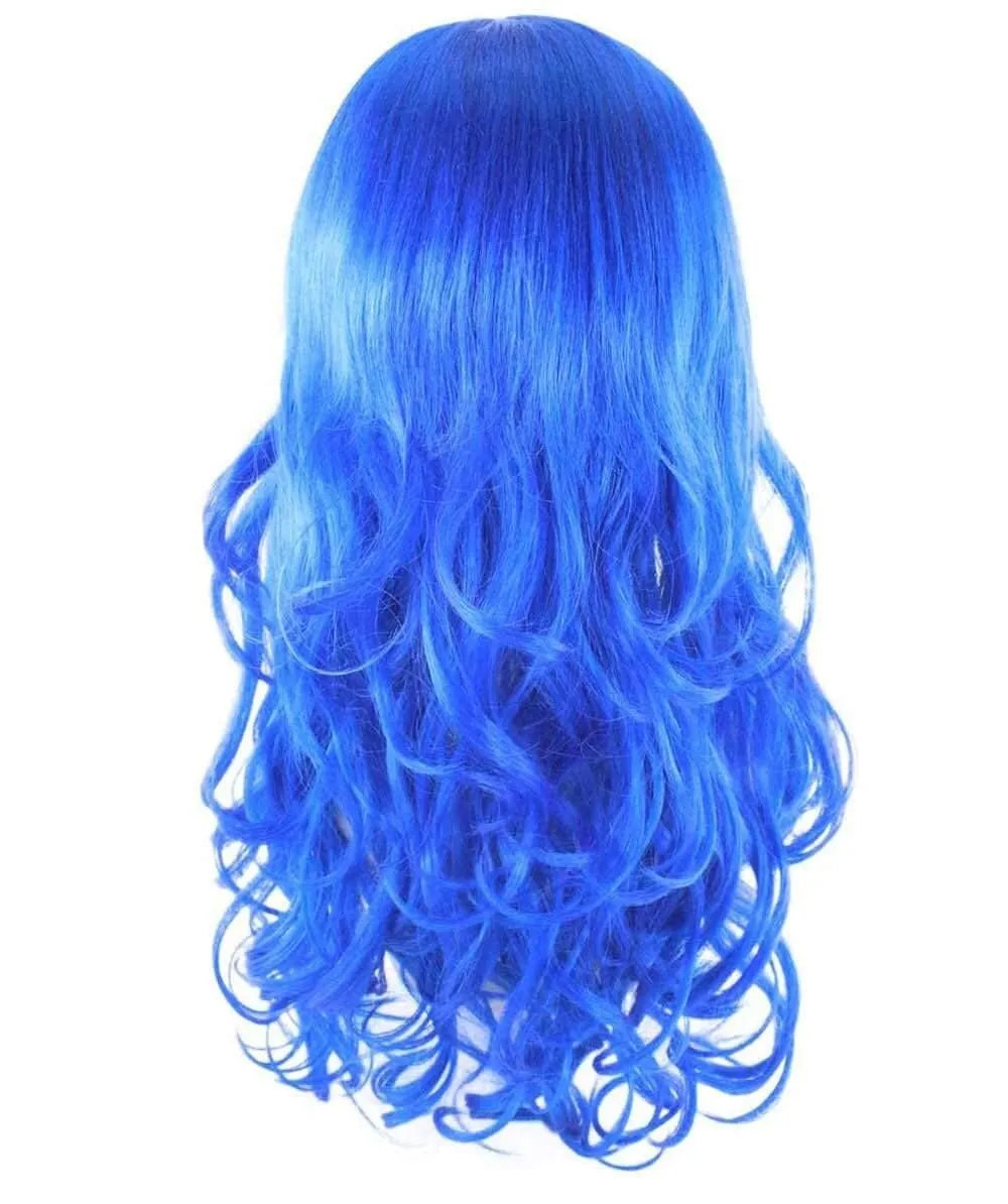 Women's Wig for Cosplay Anti-Hero Girl , Long Curly Party Ready Fancy Cosplay Halloween Wigs , Premium Breathable Capless Cap