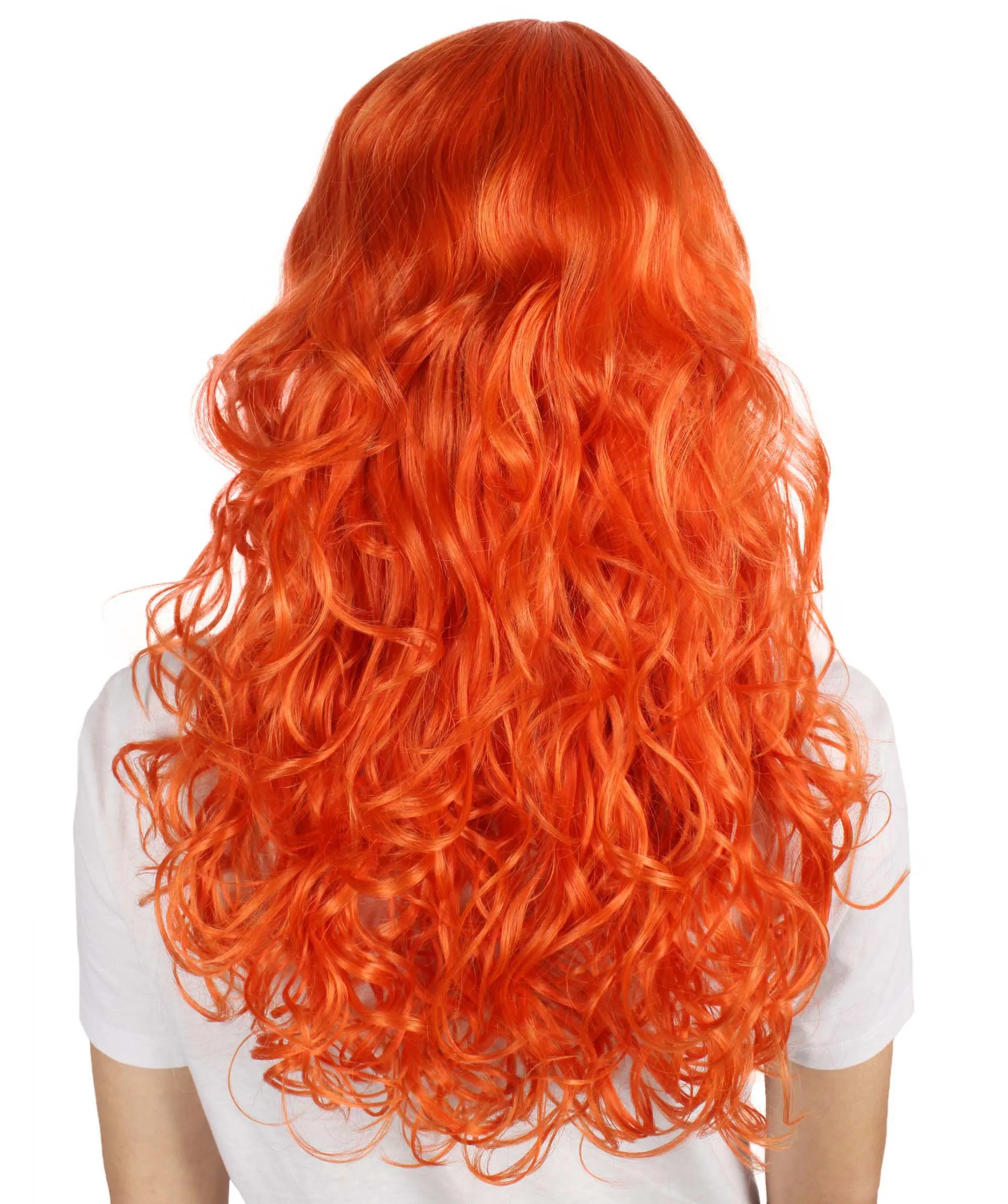Women's Wig for Cosplay Anti-Hero Girl , Long Curly Party Ready Fancy Cosplay Halloween Wigs , Premium Breathable Capless Cap