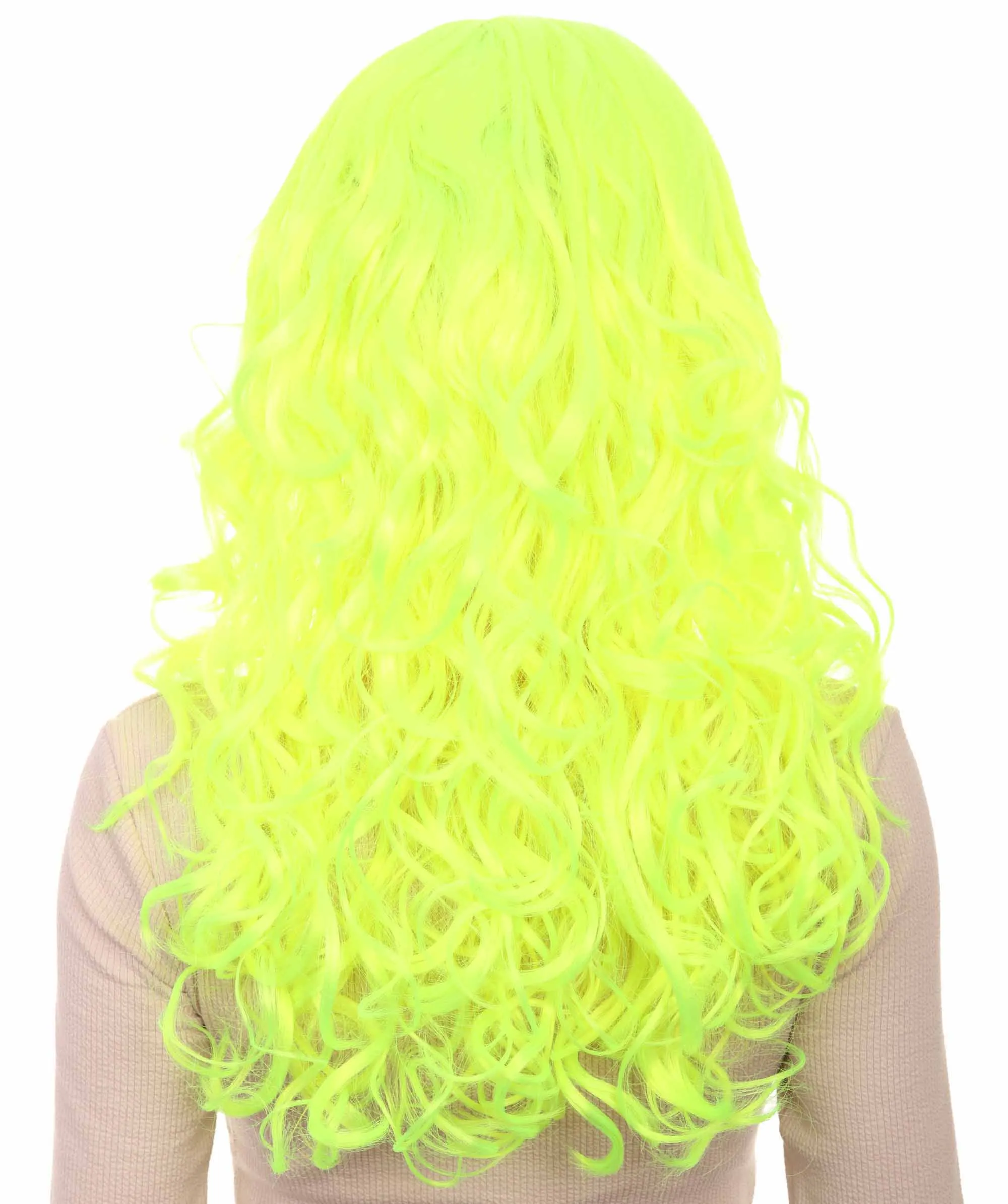 Women's Wig for Cosplay Anti-Hero Girl , Long Curly Party Ready Fancy Cosplay Halloween Wigs , Premium Breathable Capless Cap
