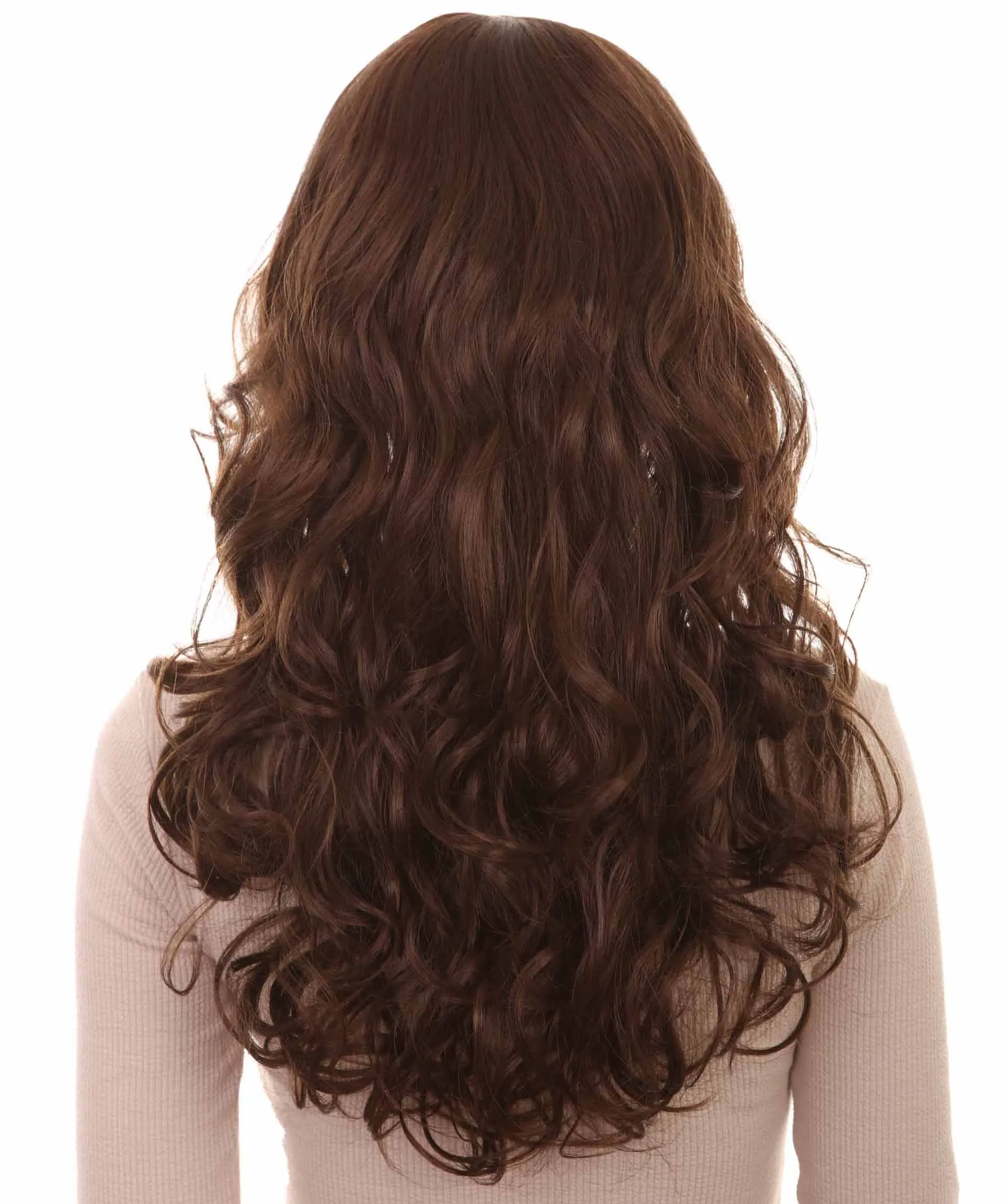 Women's Wig for Cosplay Anti-Hero Girl , Long Curly Party Ready Fancy Cosplay Halloween Wigs , Premium Breathable Capless Cap
