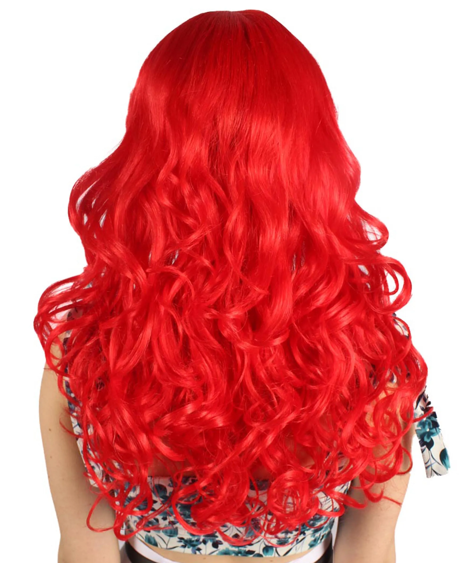 Women's Wig for Cosplay Anti-Hero Girl , Long Curly Party Ready Fancy Cosplay Halloween Wigs , Premium Breathable Capless Cap