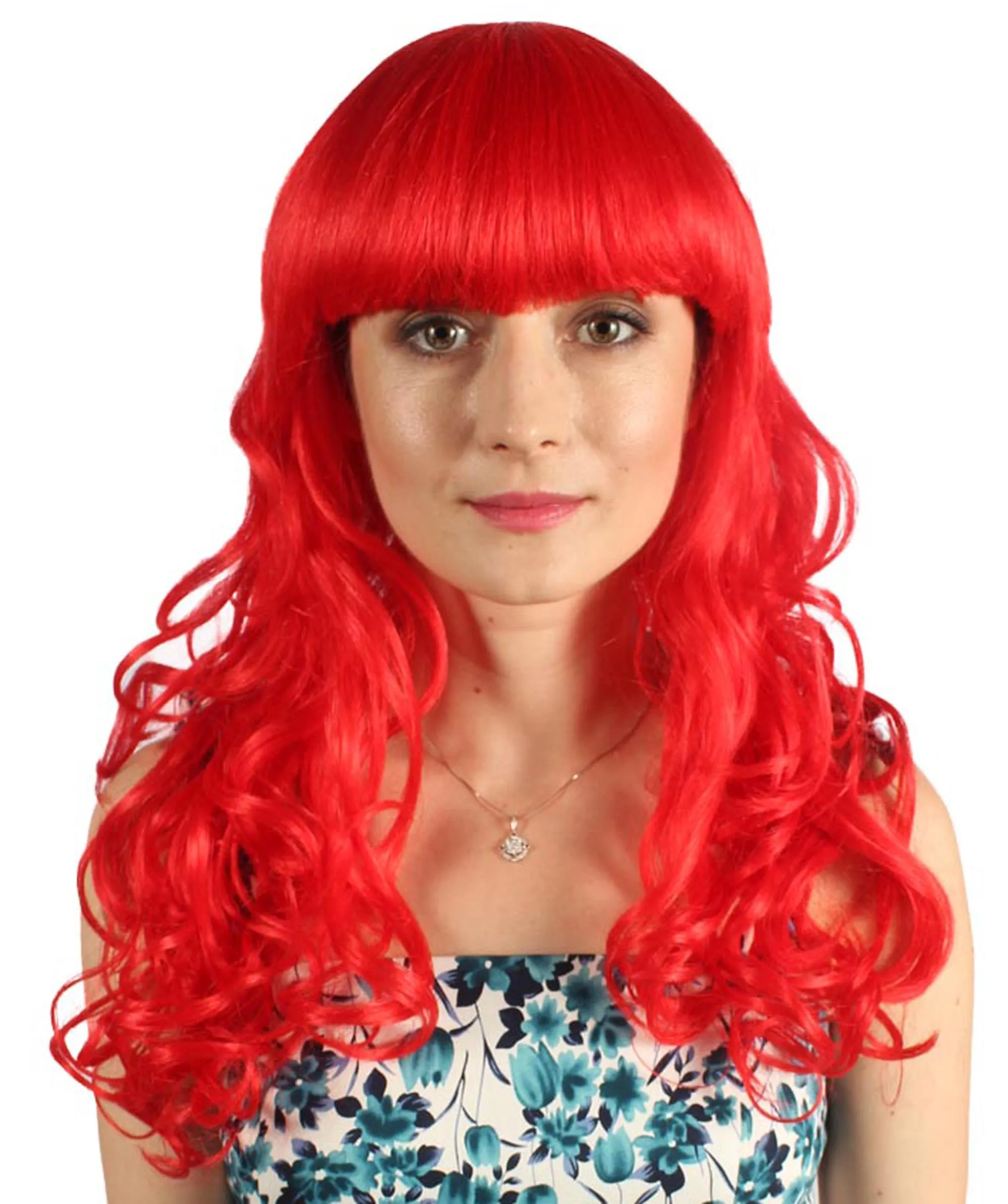 Women's Wig for Cosplay Anti-Hero Girl , Long Curly Party Ready Fancy Cosplay Halloween Wigs , Premium Breathable Capless Cap