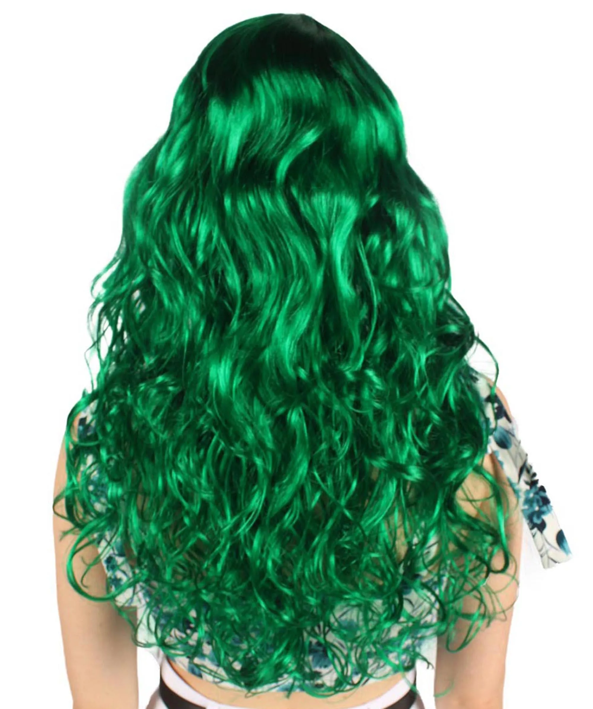 Women's Wig for Cosplay Anti-Hero Girl , Long Curly Party Ready Fancy Cosplay Halloween Wigs , Premium Breathable Capless Cap