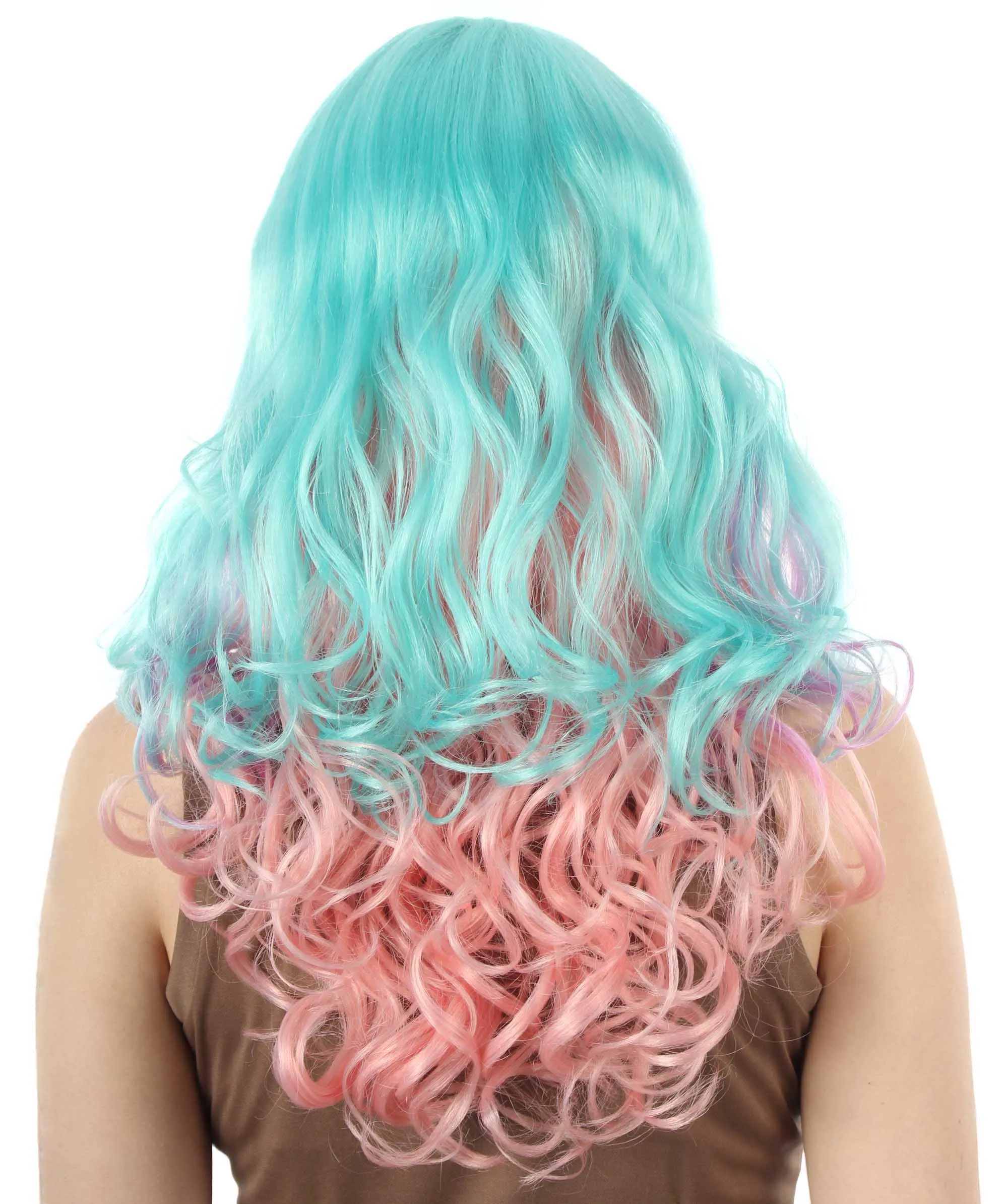 Women's Wig for Cosplay Anti-Hero Girl , Long Curly Party Ready Fancy Cosplay Halloween Wigs , Premium Breathable Capless Cap