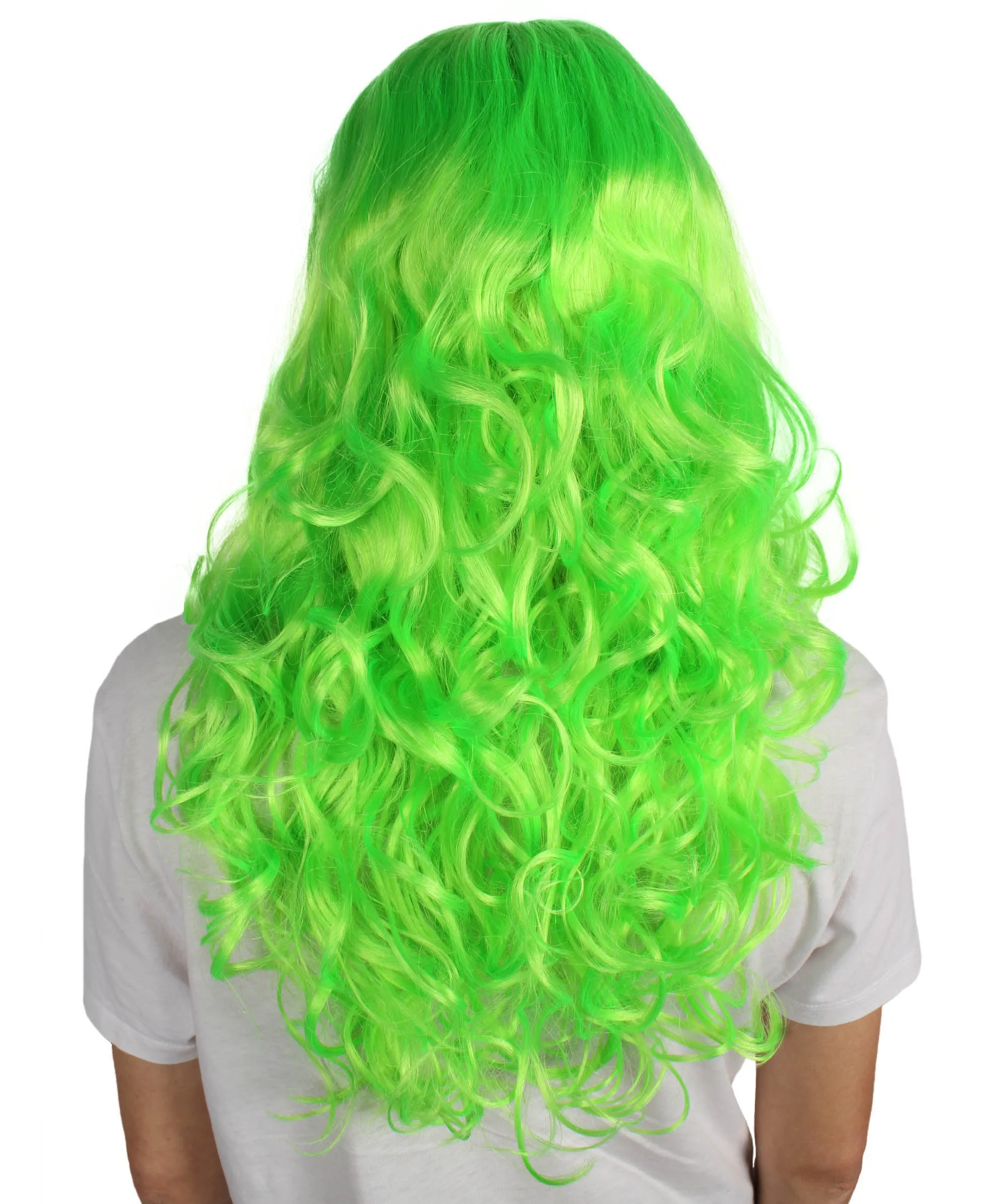 Women's Wig for Cosplay Anti-Hero Girl , Long Curly Party Ready Fancy Cosplay Halloween Wigs , Premium Breathable Capless Cap