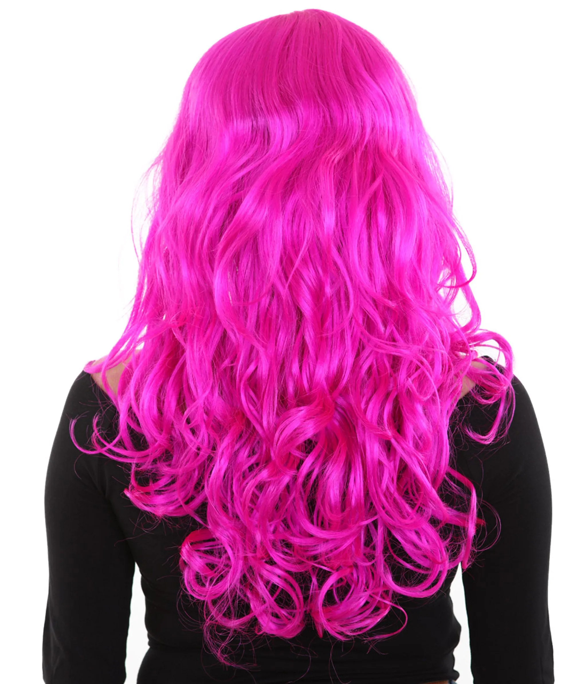 Women's Wig for Cosplay Anti-Hero Girl , Long Curly Party Ready Fancy Cosplay Halloween Wigs , Premium Breathable Capless Cap