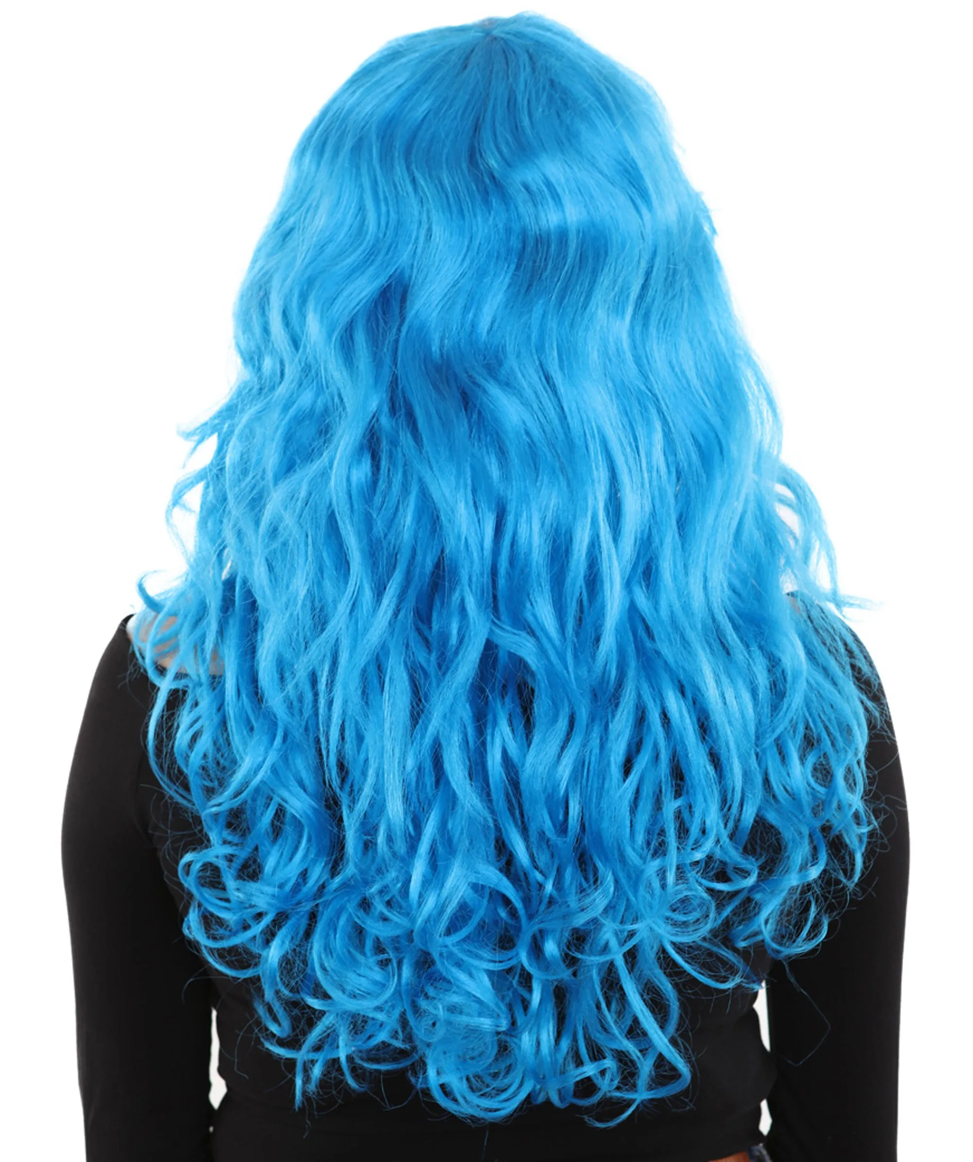 Women's Wig for Cosplay Anti-Hero Girl , Long Curly Party Ready Fancy Cosplay Halloween Wigs , Premium Breathable Capless Cap