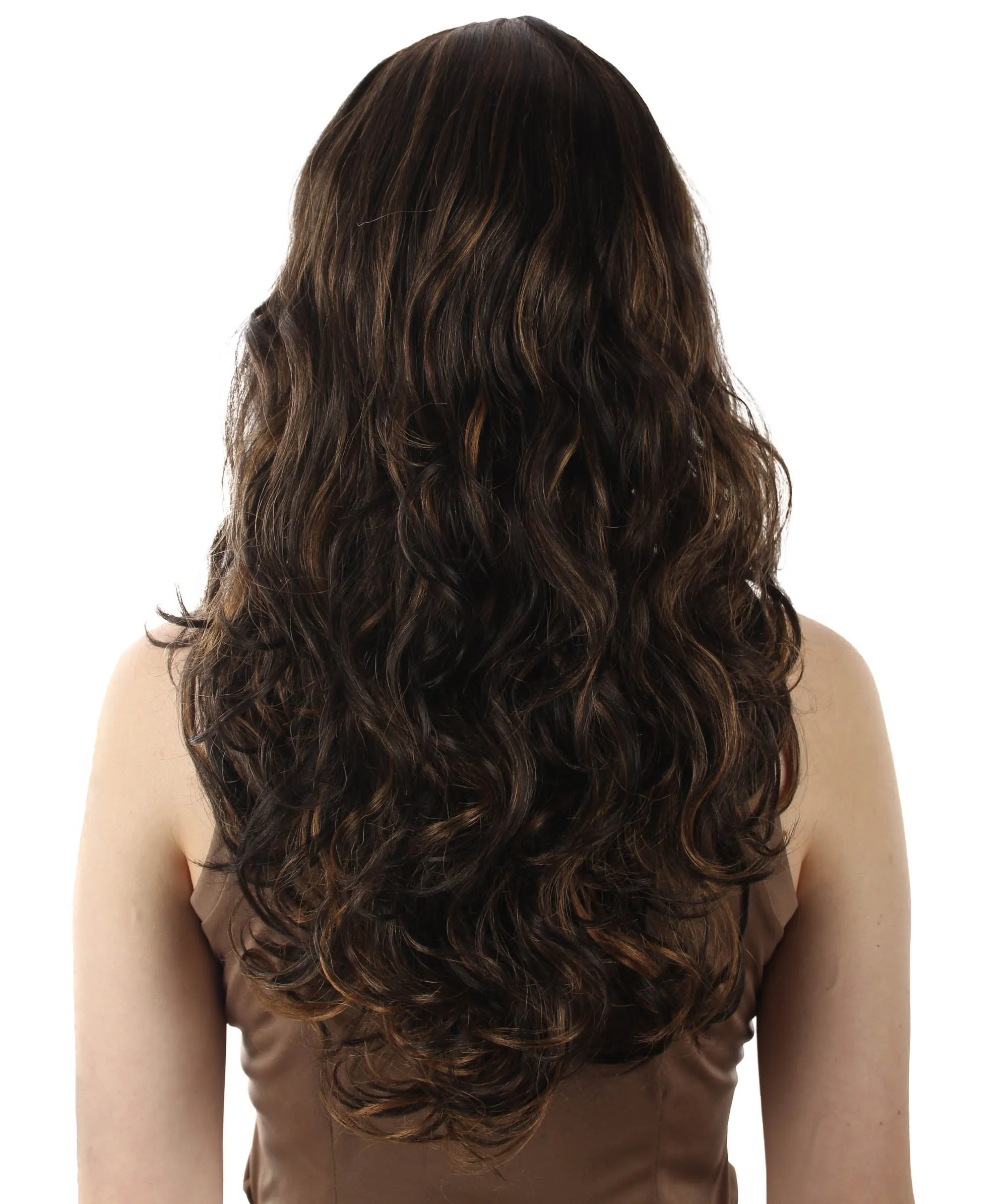 Women's Wig for Cosplay Anti-Hero Girl , Long Curly Party Ready Fancy Cosplay Halloween Wigs , Premium Breathable Capless Cap