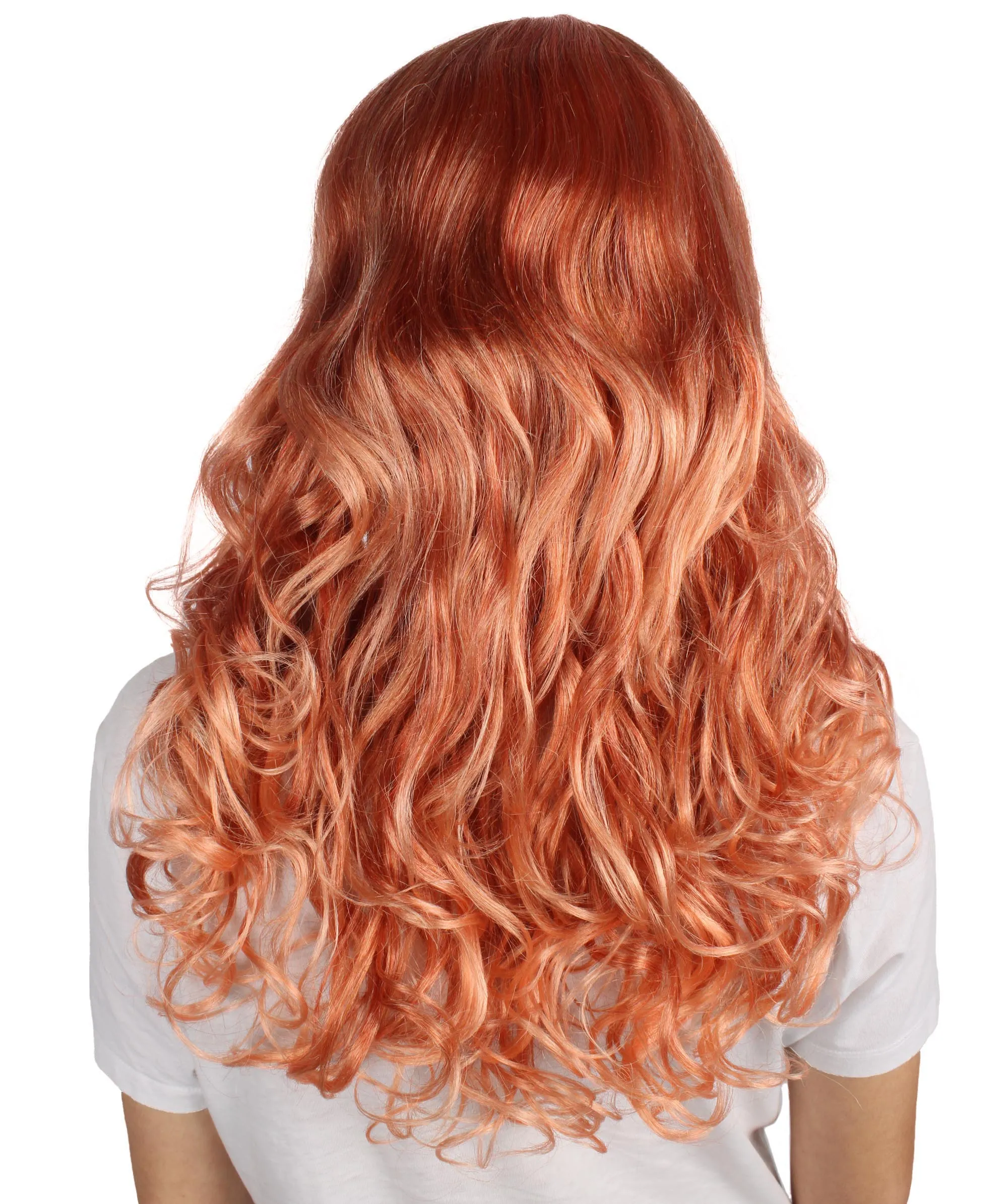 Women's Wig for Cosplay Anti-Hero Girl , Long Curly Party Ready Fancy Cosplay Halloween Wigs , Premium Breathable Capless Cap