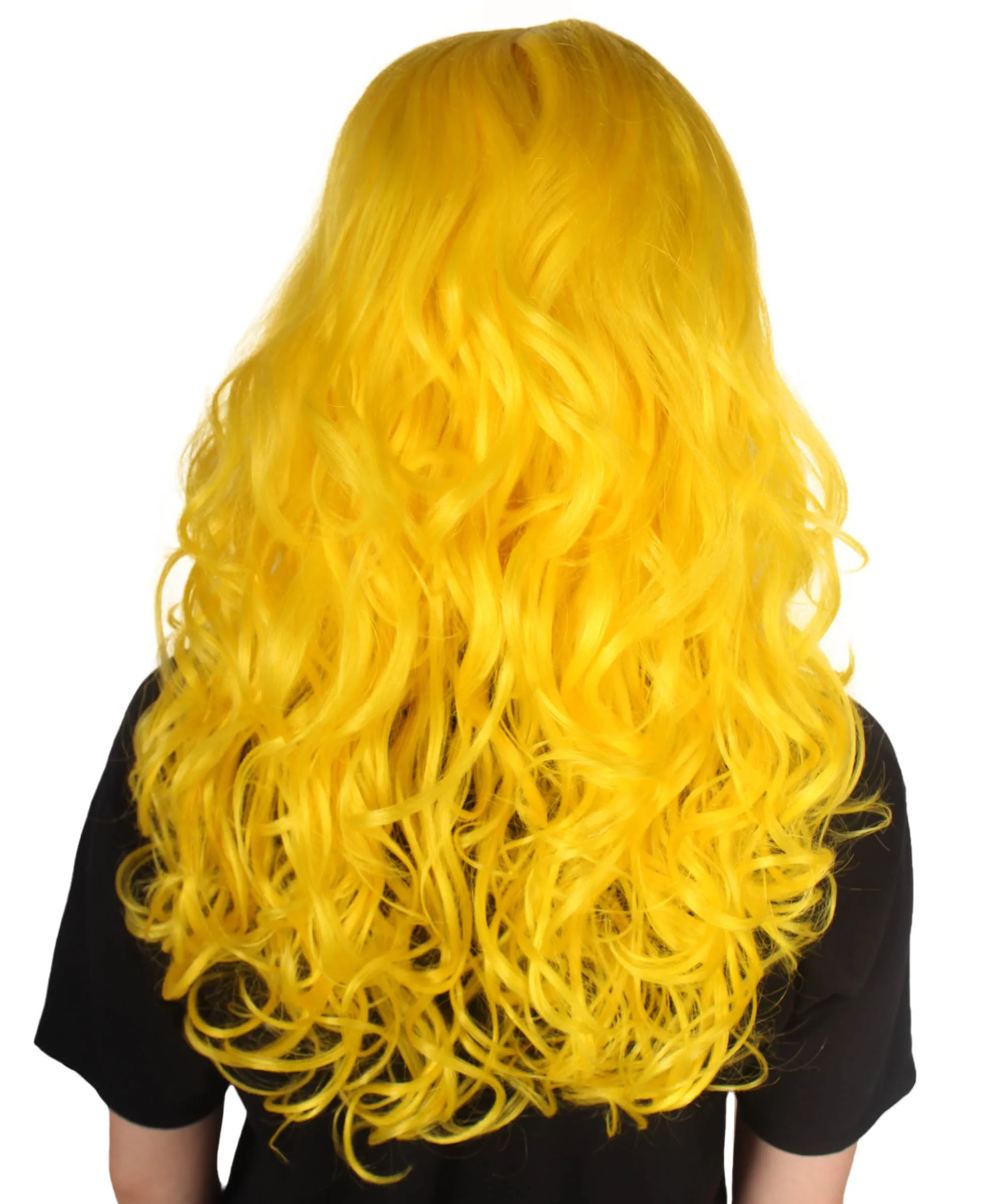 Women's Wig for Cosplay Anti-Hero Girl , Long Curly Party Ready Fancy Cosplay Halloween Wigs , Premium Breathable Capless Cap