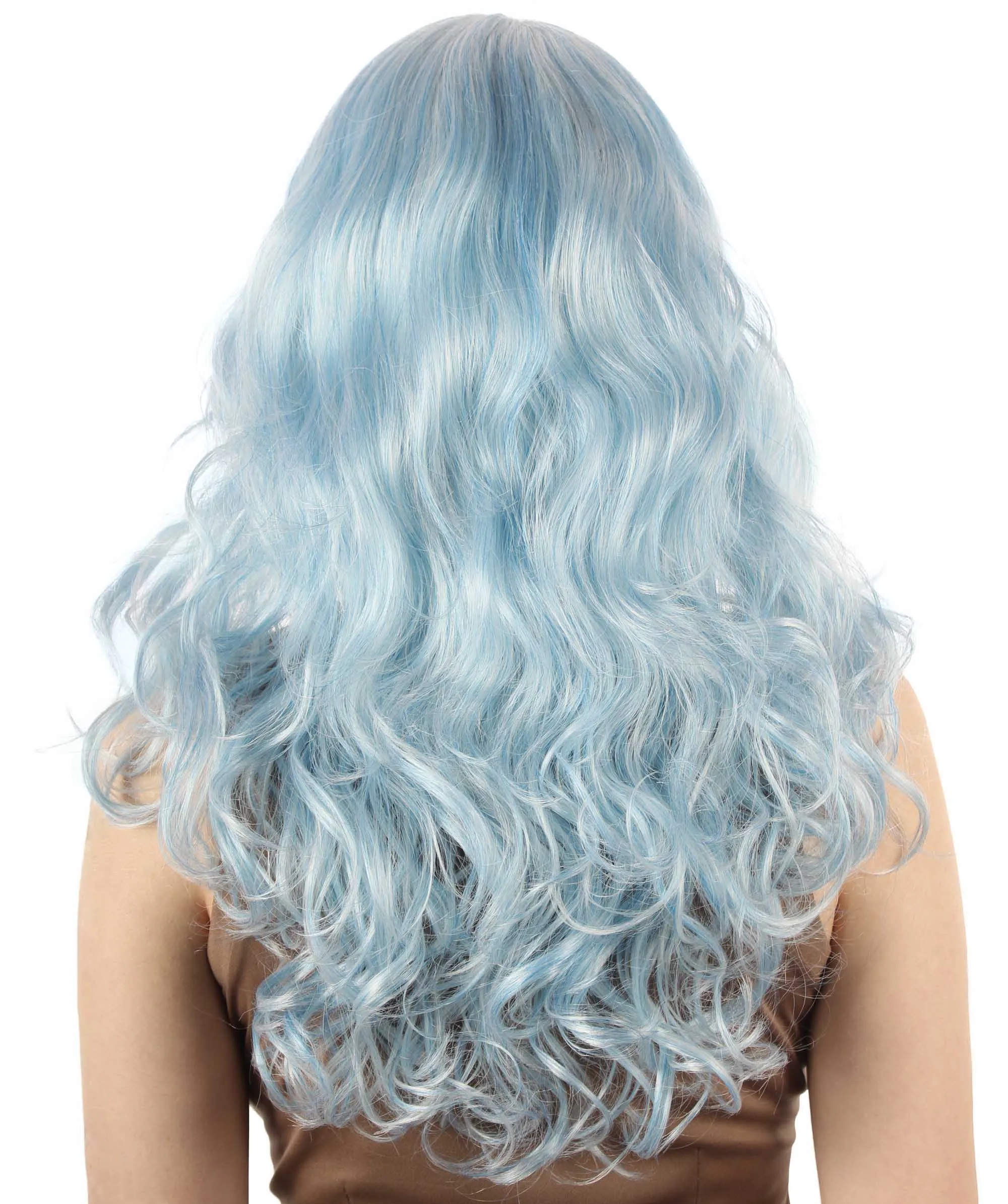 Women's Wig for Cosplay Anti-Hero Girl , Long Curly Party Ready Fancy Cosplay Halloween Wigs , Premium Breathable Capless Cap