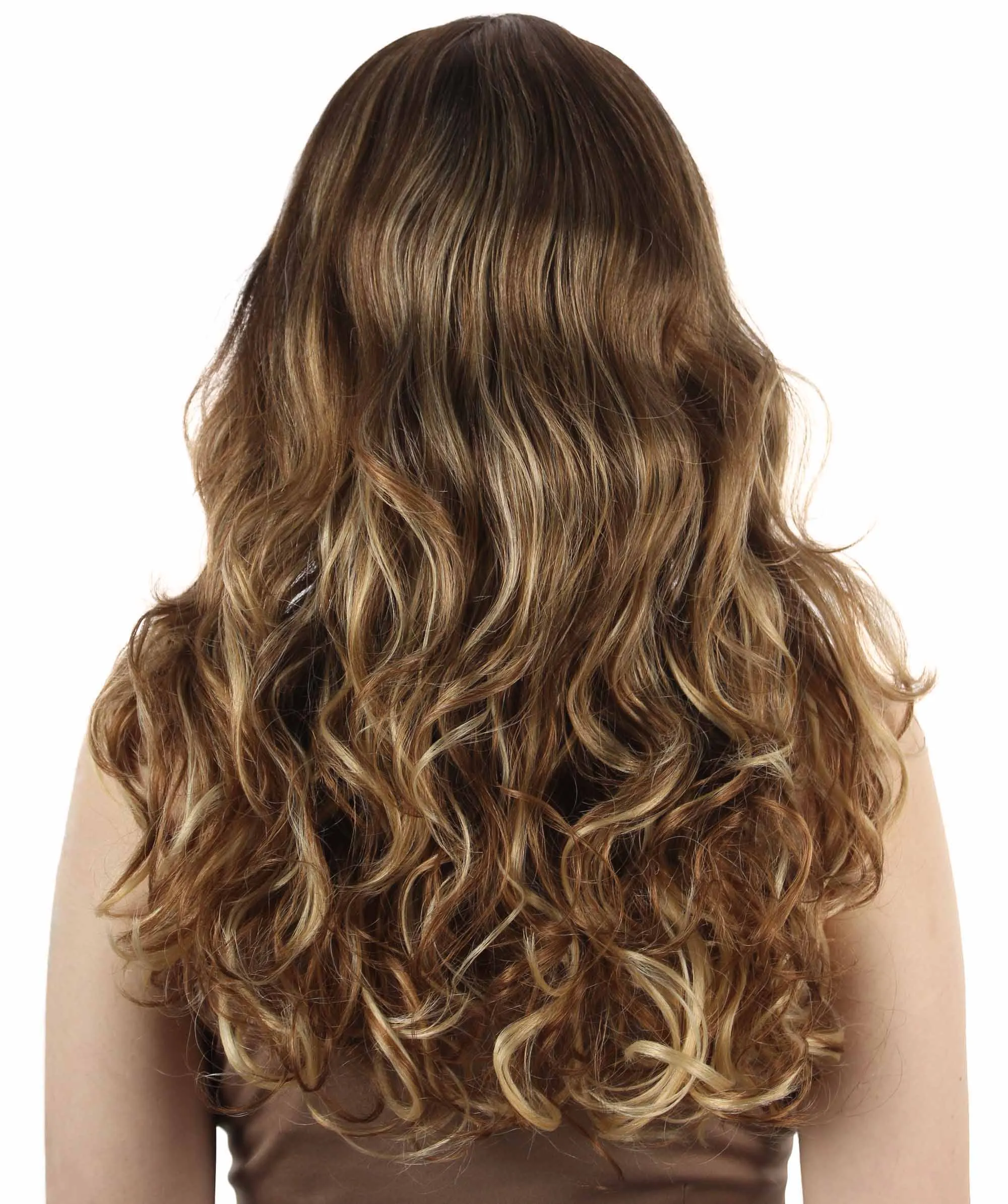 Women's Wig for Cosplay Anti-Hero Girl , Long Curly Party Ready Fancy Cosplay Halloween Wigs , Premium Breathable Capless Cap