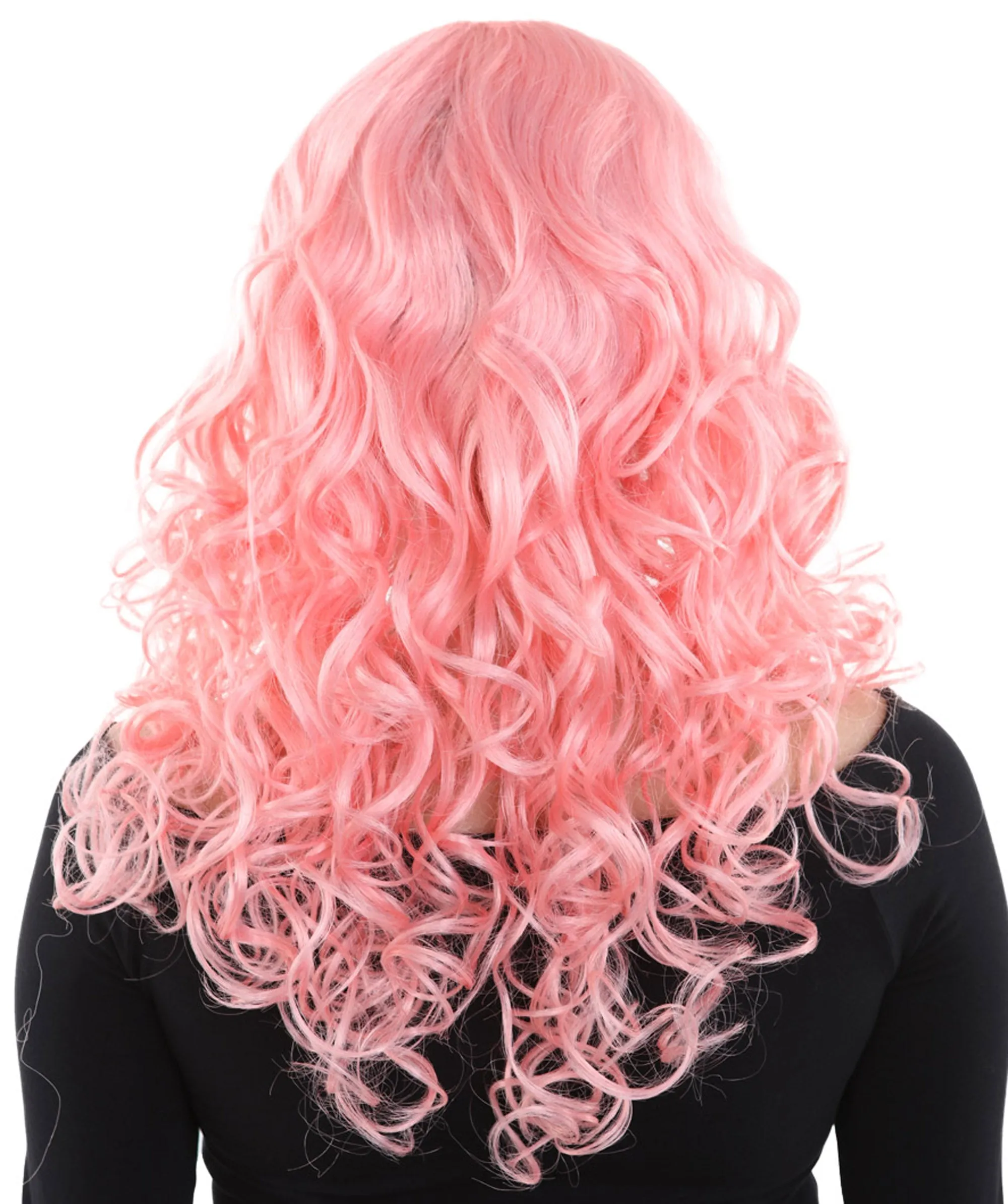 Women's Wig for Cosplay Anti-Hero Girl , Long Curly Party Ready Fancy Cosplay Halloween Wigs , Premium Breathable Capless Cap