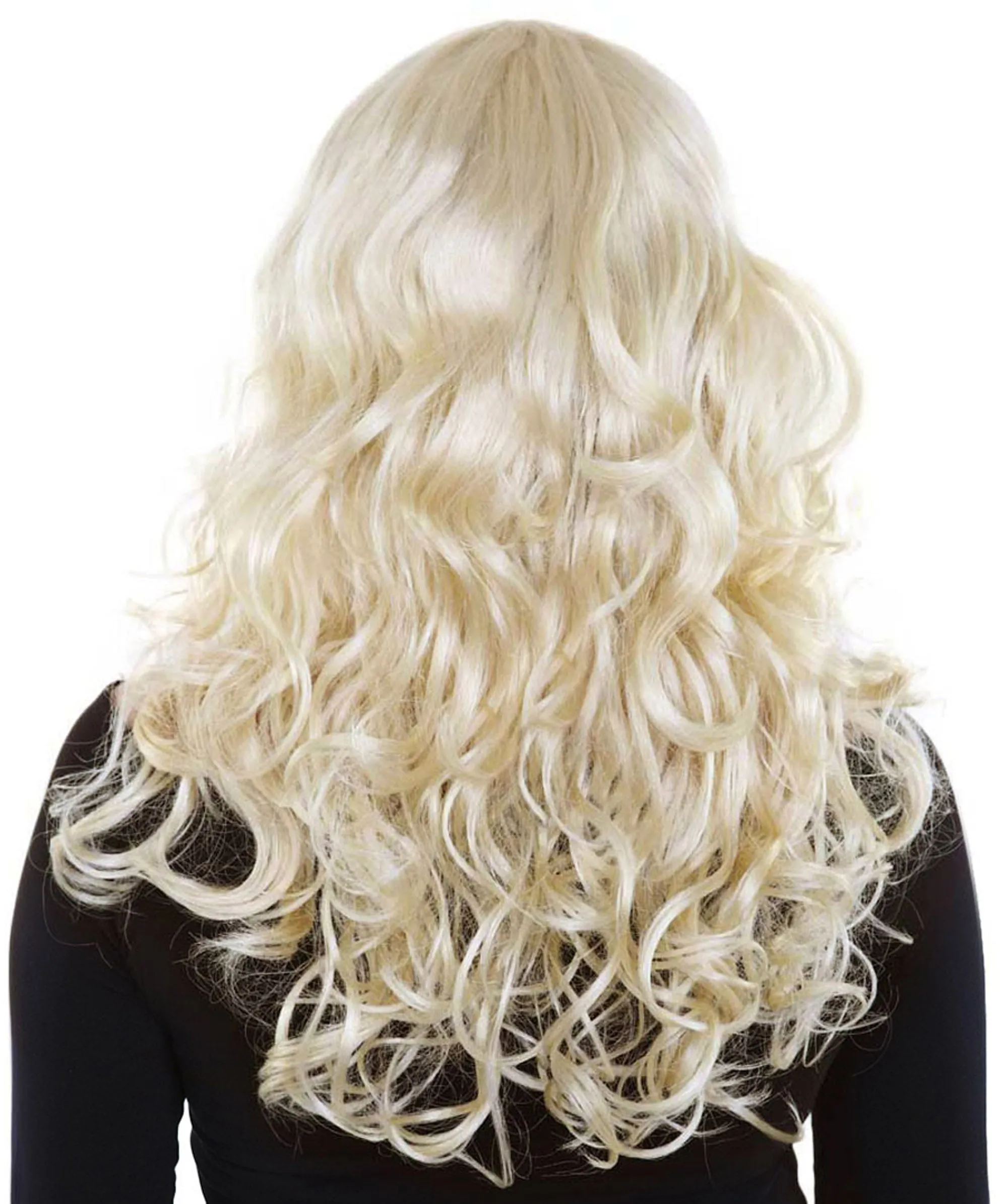 Women's Wig for Cosplay Anti-Hero Girl , Long Curly Party Ready Fancy Cosplay Halloween Wigs , Premium Breathable Capless Cap