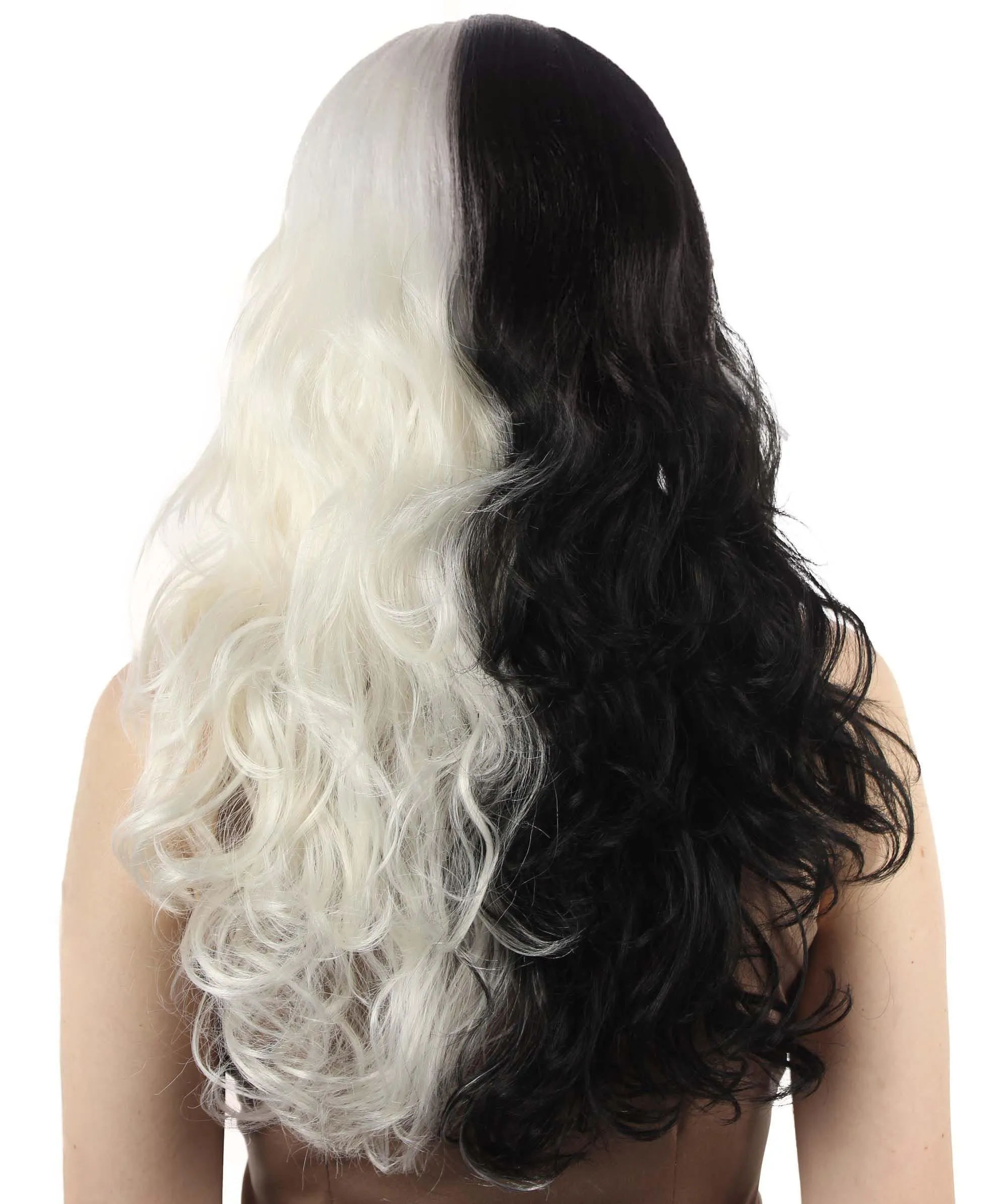Women's Wig for Cosplay Anti-Hero Girl , Long Curly Party Ready Fancy Cosplay Halloween Wigs , Premium Breathable Capless Cap