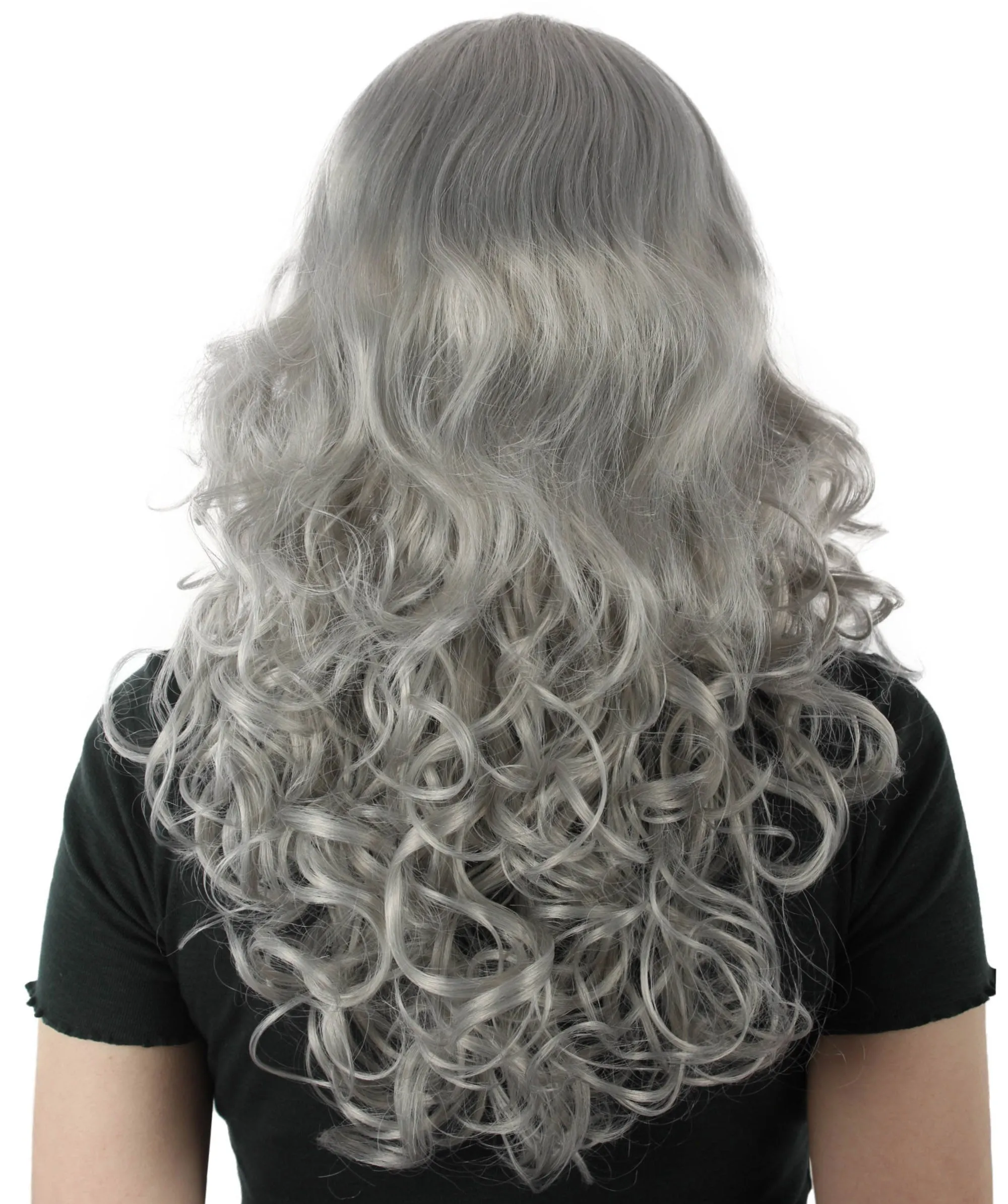 Women's Wig for Cosplay Anti-Hero Girl , Long Curly Party Ready Fancy Cosplay Halloween Wigs , Premium Breathable Capless Cap