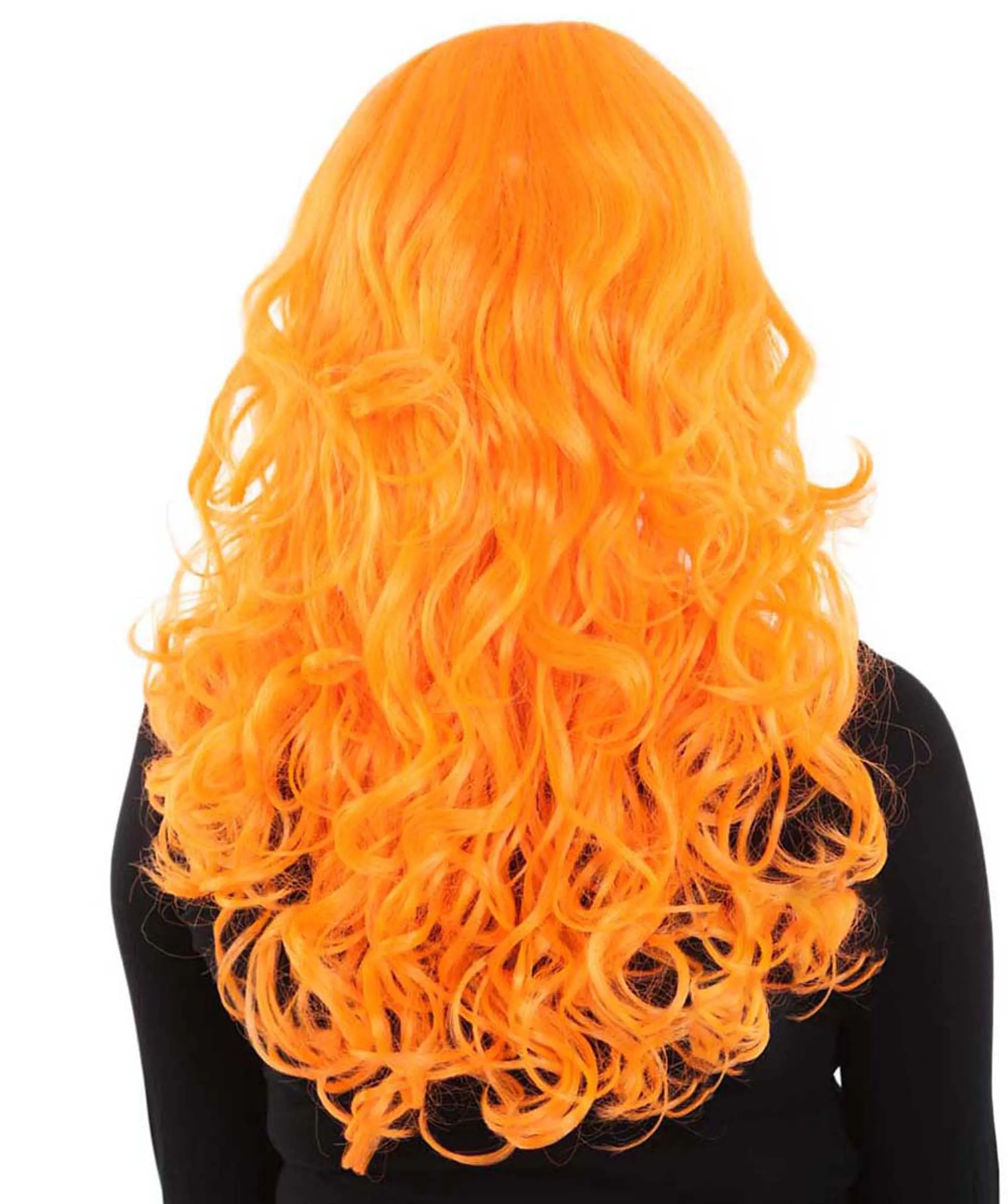 Women's Wig for Cosplay Anti-Hero Girl , Long Curly Party Ready Fancy Cosplay Halloween Wigs , Premium Breathable Capless Cap