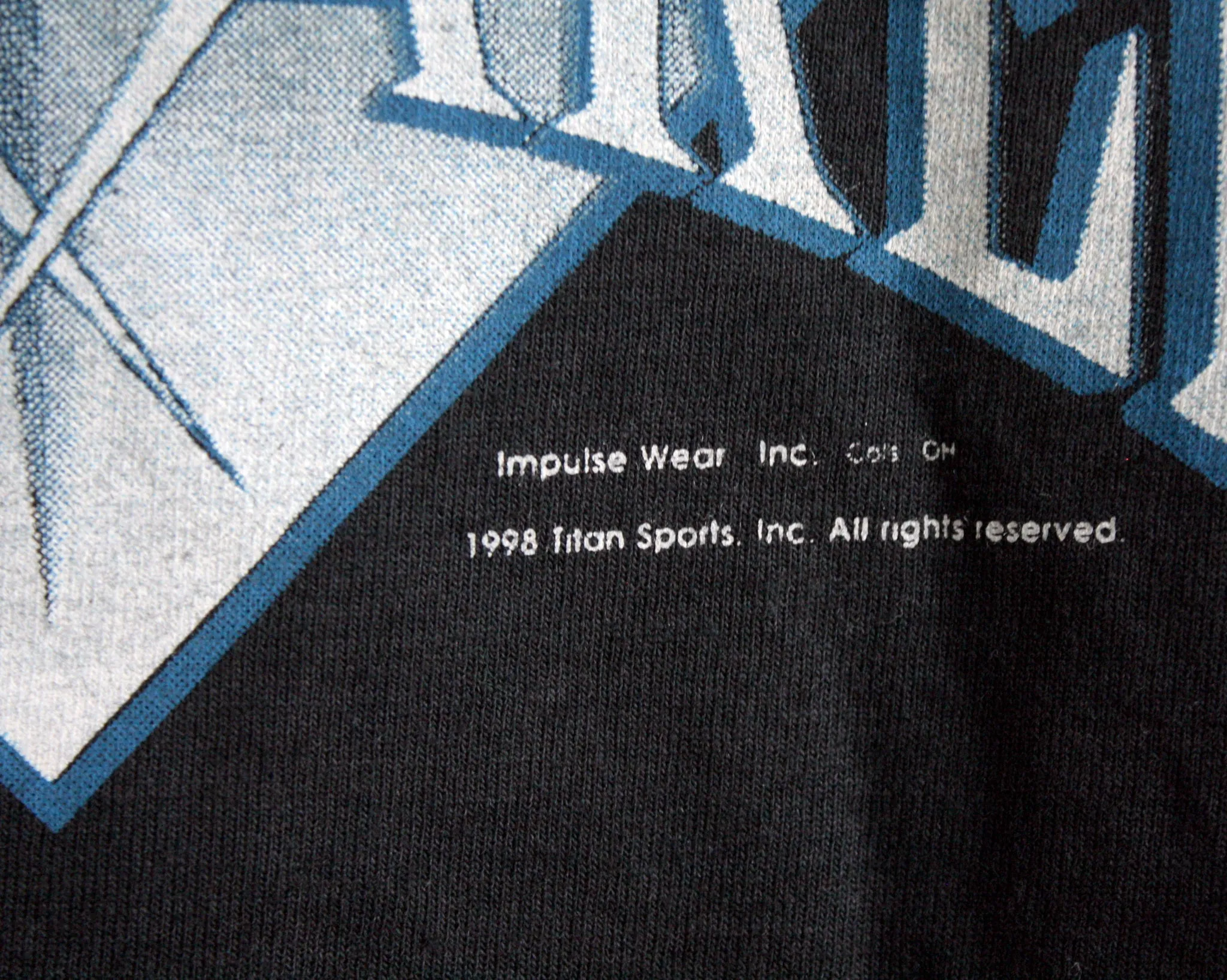 WWF UNDERTAKER LOGO T-SHIRT SMALL
